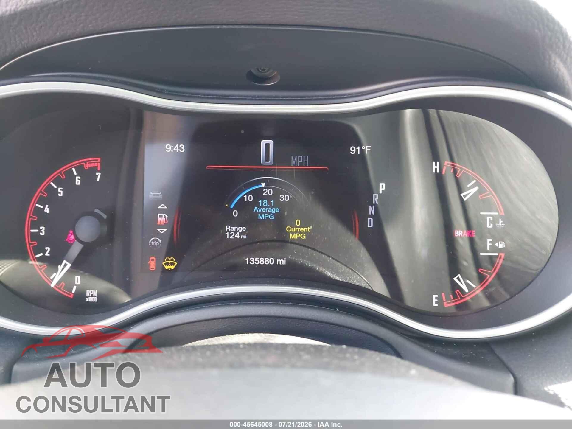 DODGE DURANGO 2019 - 1C4RDHAG5KC806326
