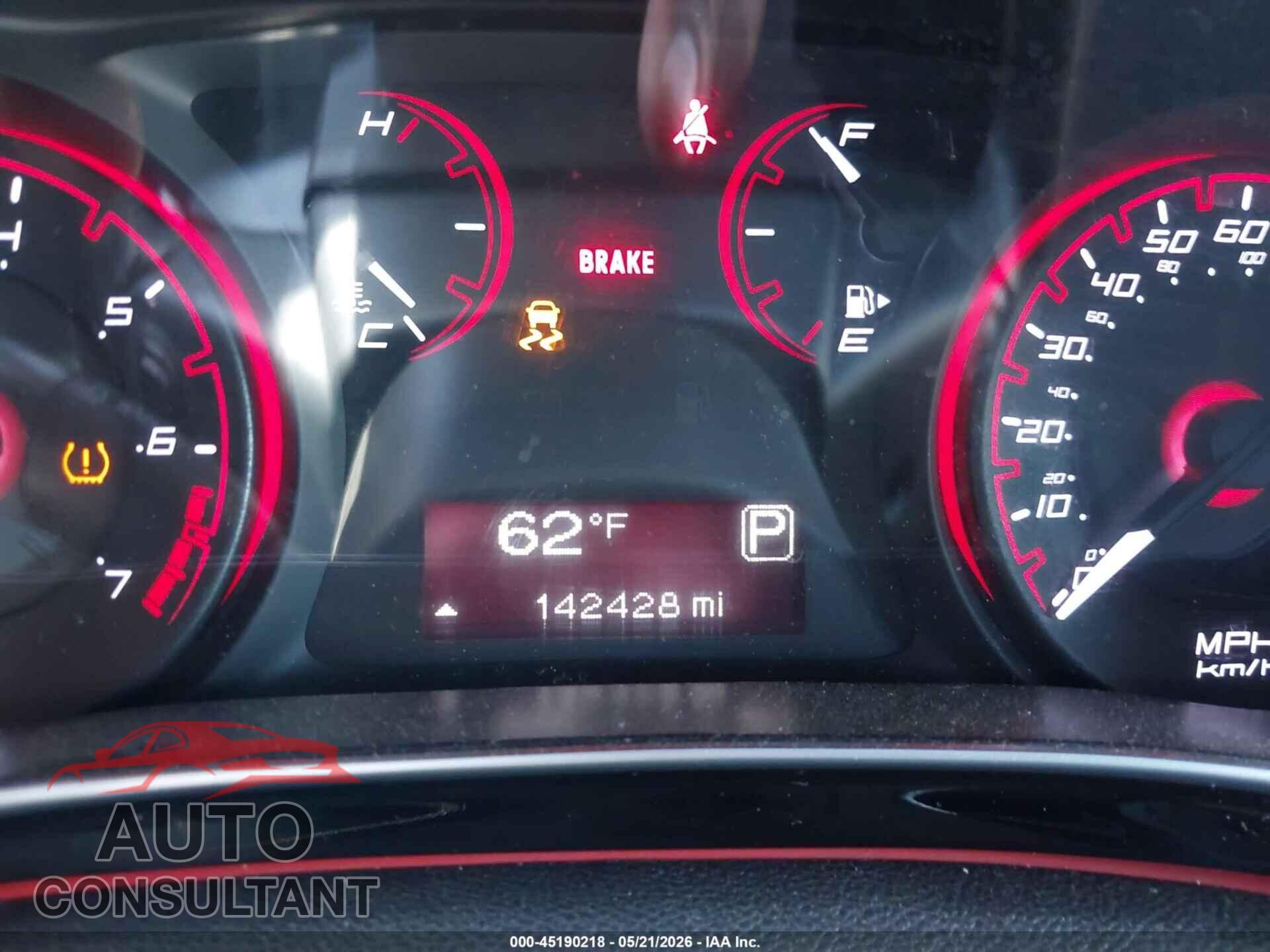 DODGE DART 2015 - 1C3CDFBB8FD165366