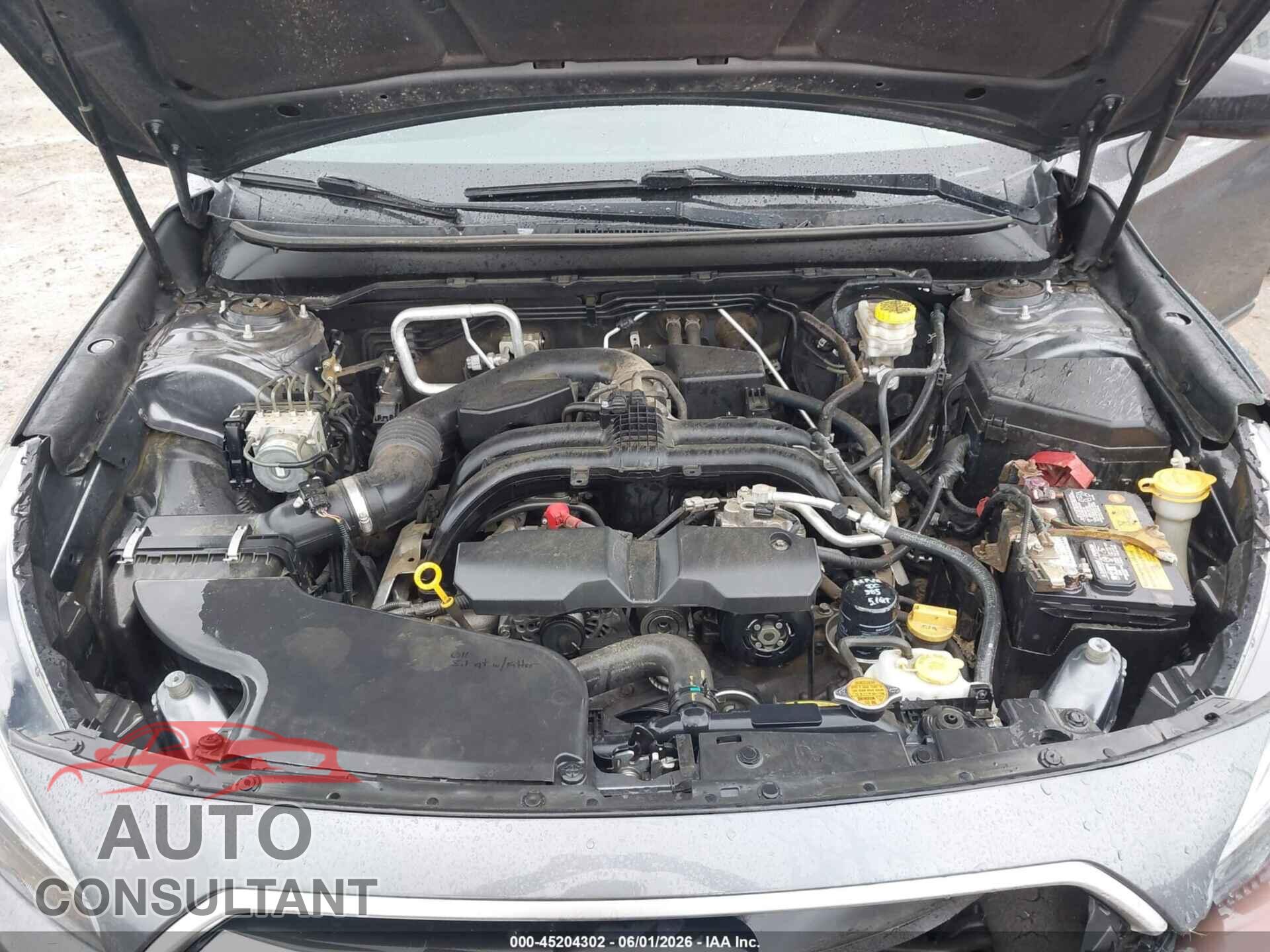 SUBARU OUTBACK 2018 - 4S4BSAAC9J3312282