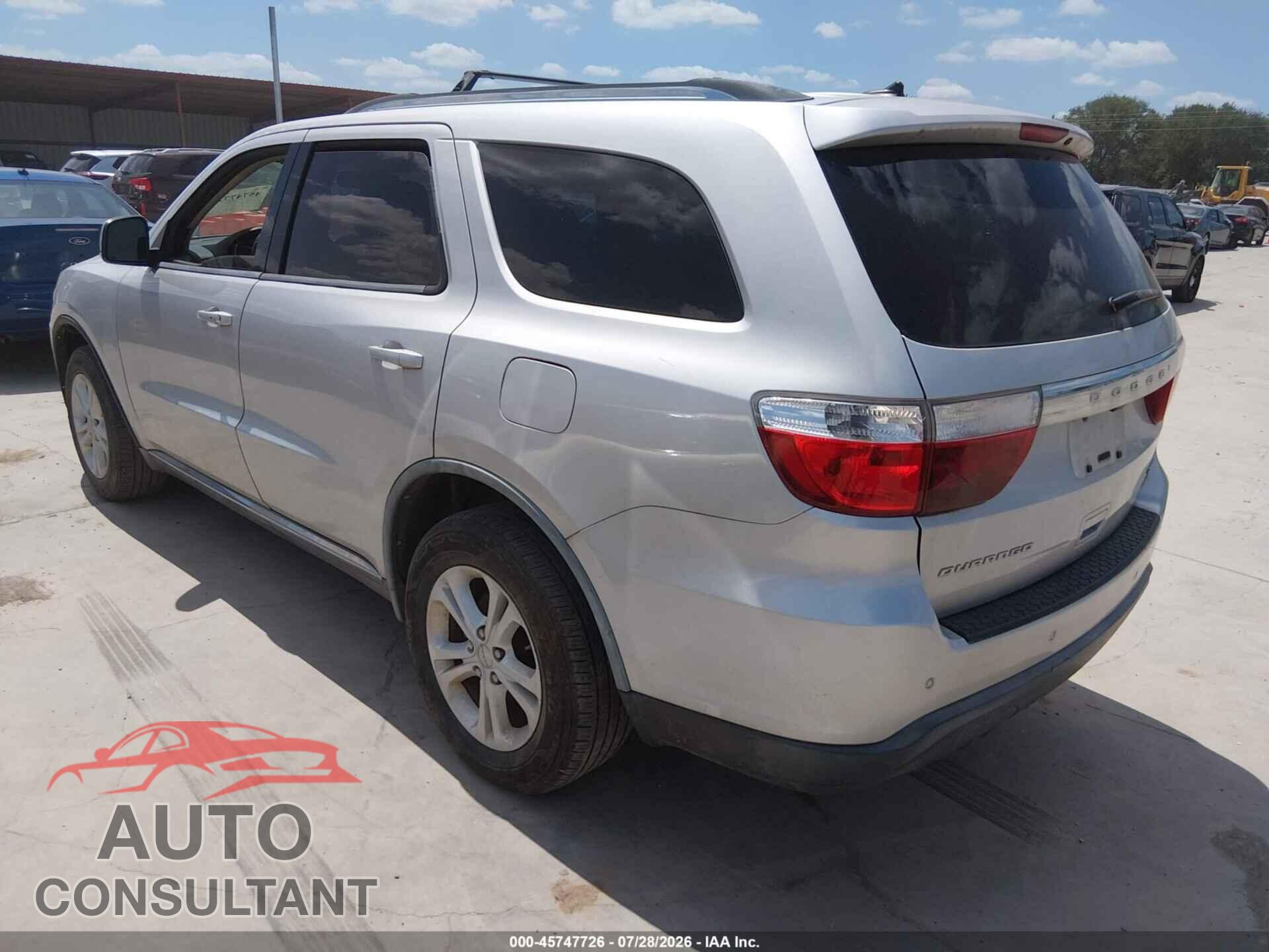DODGE DURANGO 2011 - 1D4RD4GG6BC720252