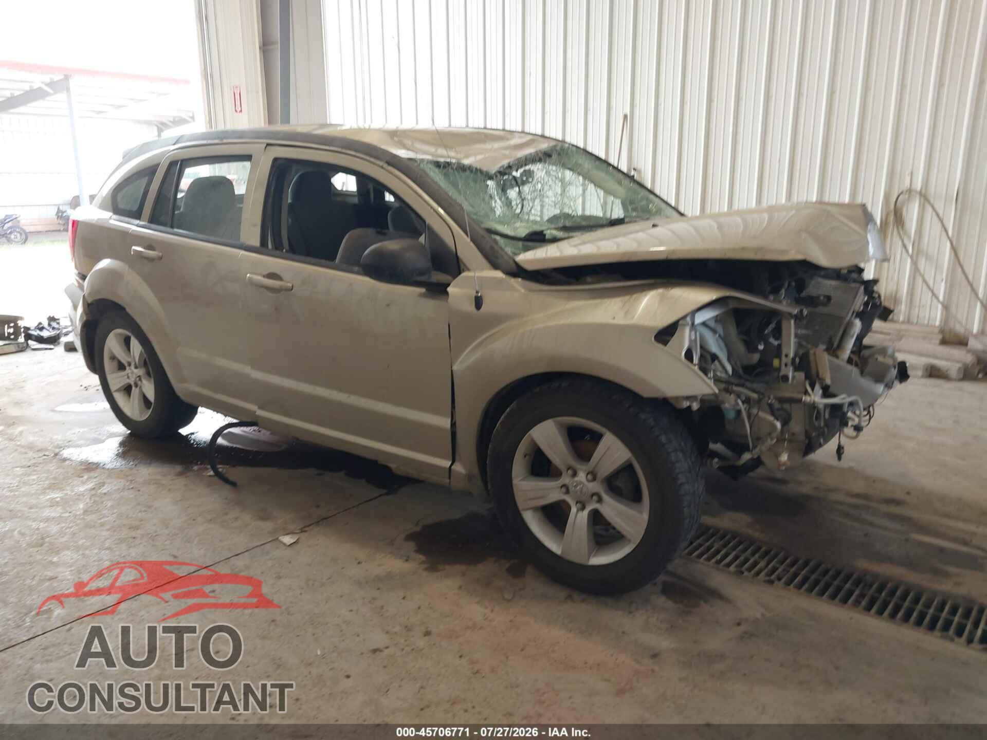 DODGE CALIBER 2010 - 1B3CB3HA8AD567283