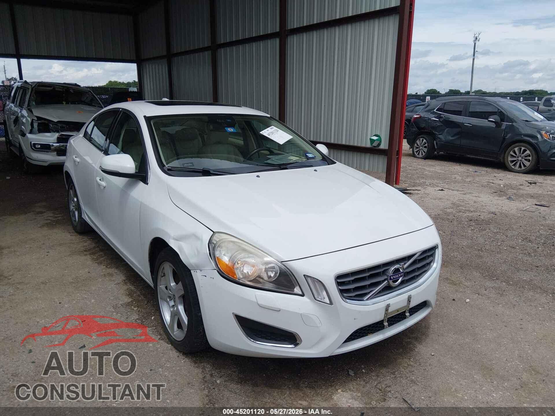 VOLVO S60 2012 - YV1622FS1C2052443