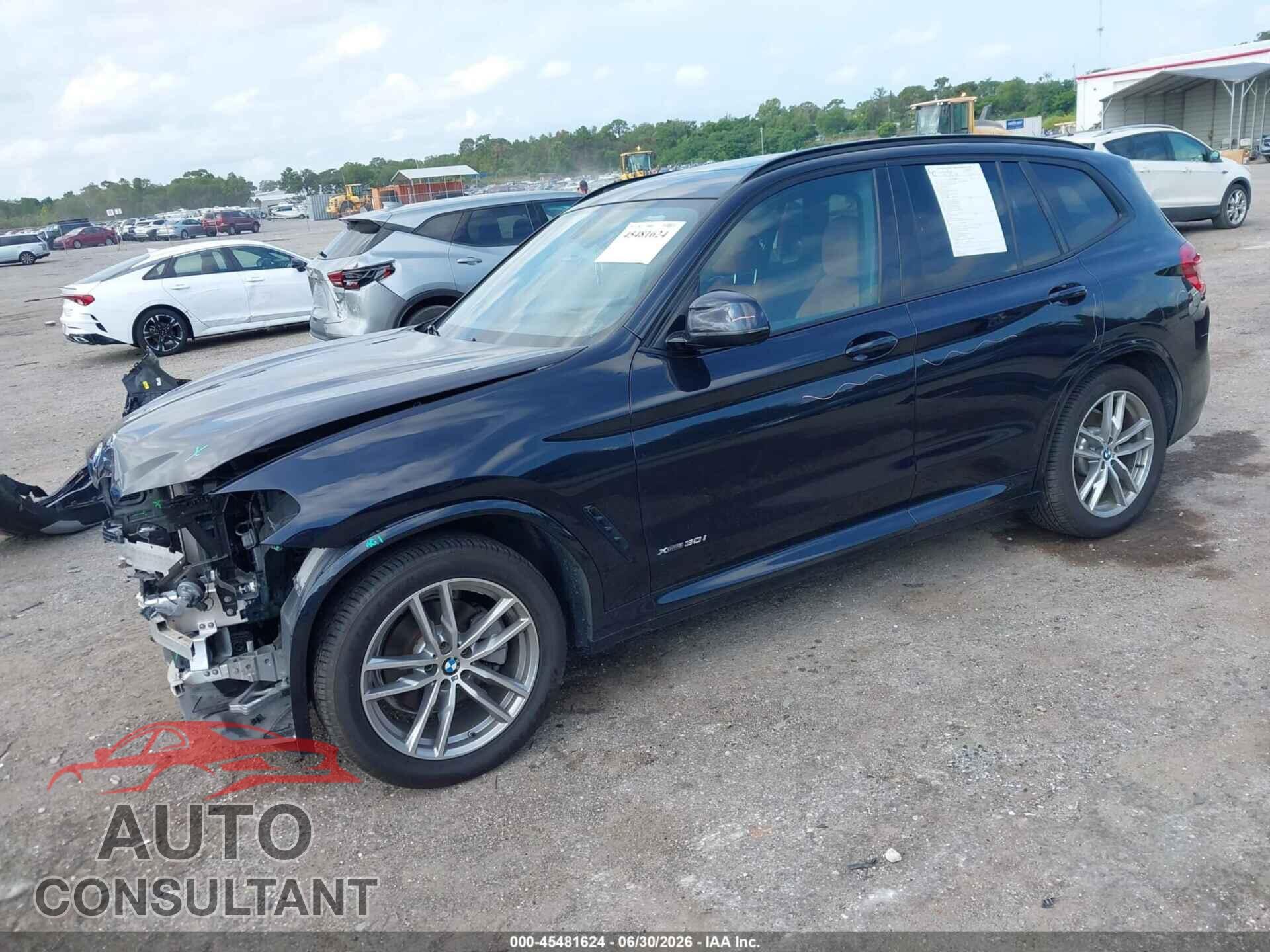 BMW X3 2018 - 5UXTR9C53JLD65711