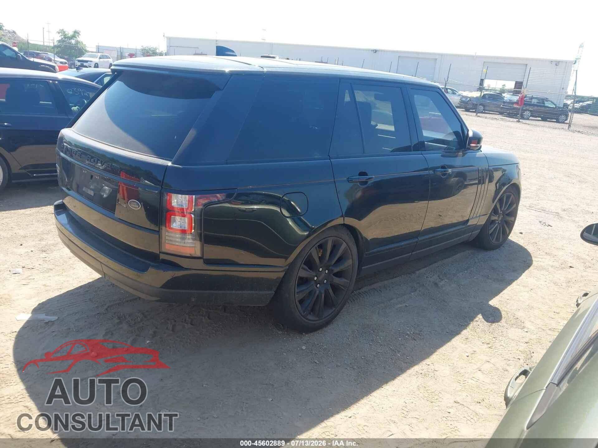 LAND ROVER RANGE ROVER 2017 - SALGS2FE1HA329778