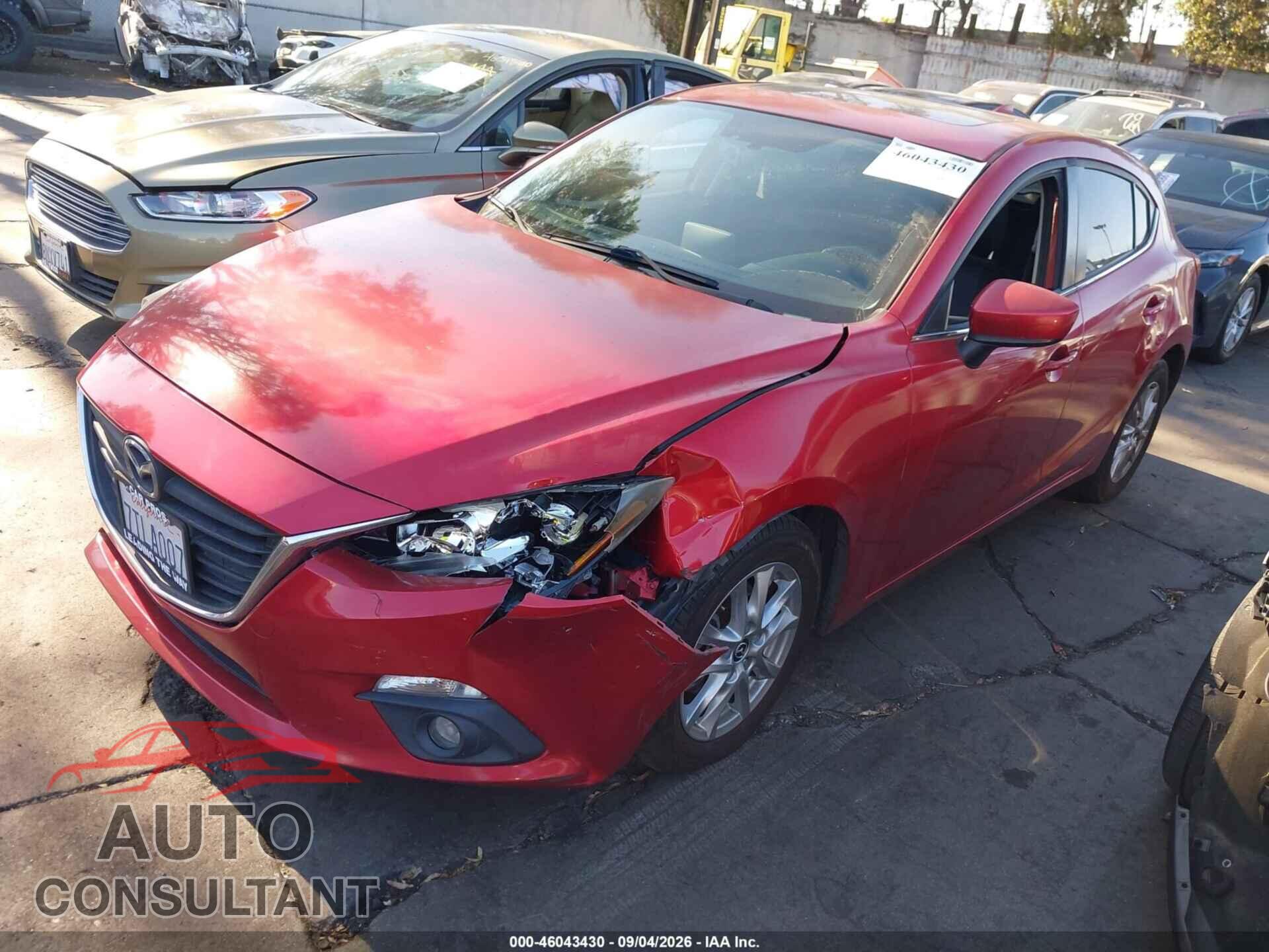 MAZDA MAZDA3 2016 - JM1BM1M77G1349901