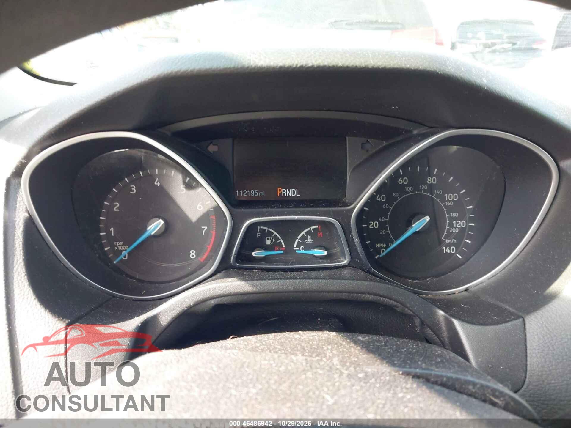 FORD FOCUS 2016 - 1FADP3F28GL394546