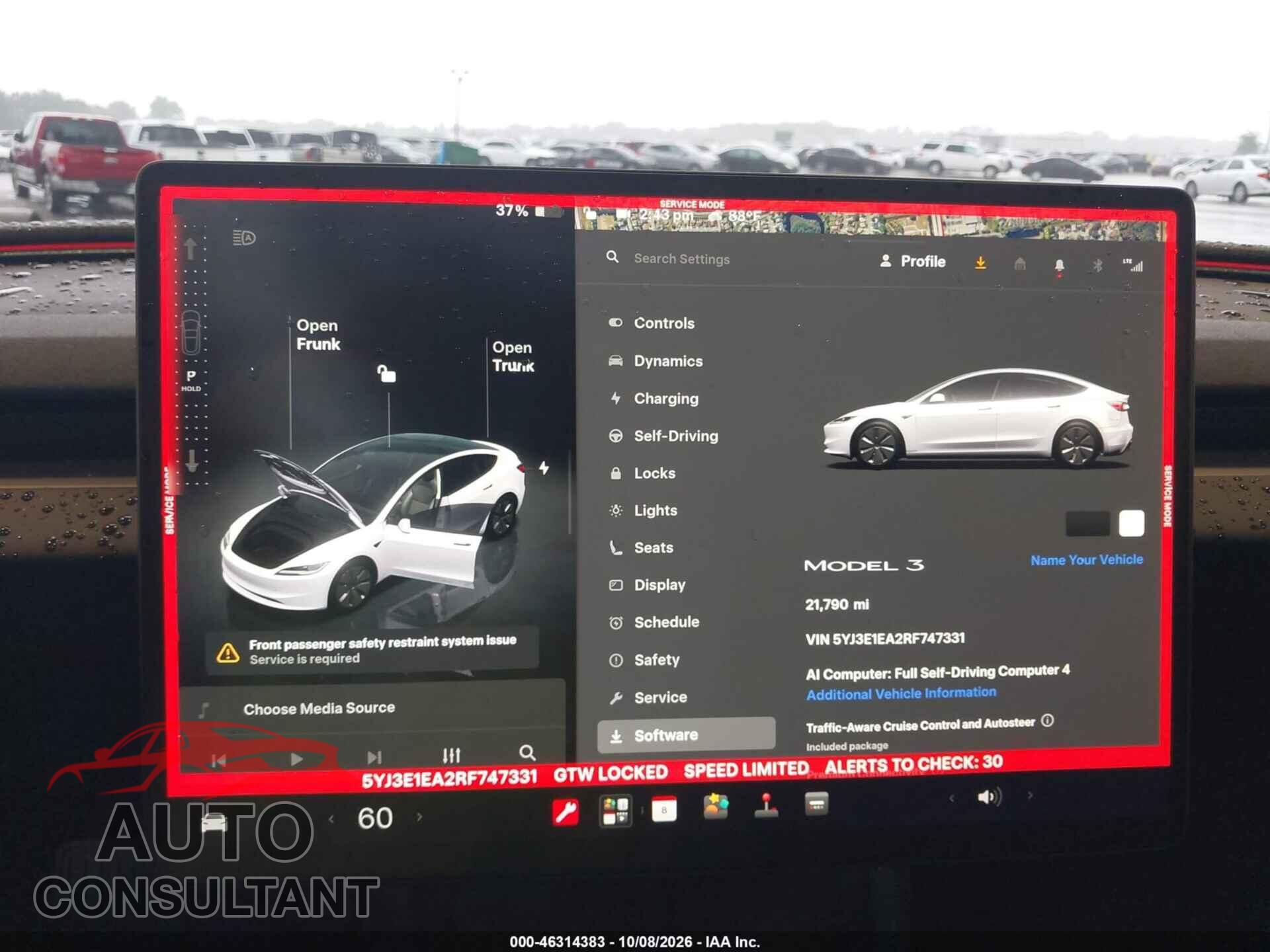 TESLA MODEL 3 2024 - 5YJ3E1EA2RF747331