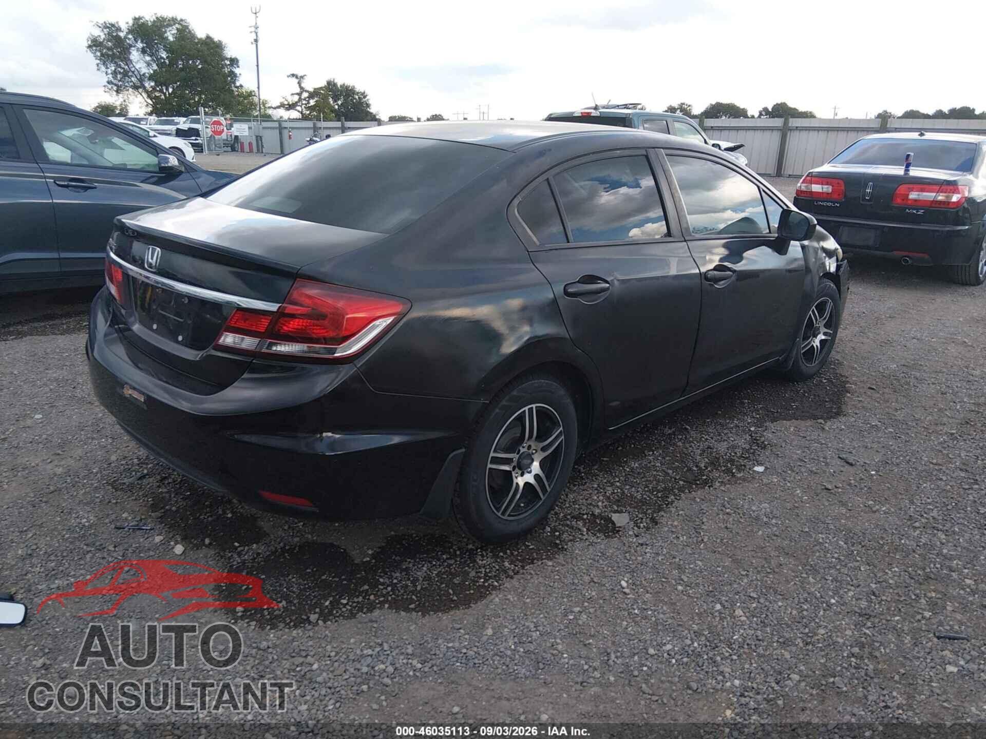 HONDA CIVIC 2014 - 19XFB2F59EE036349
