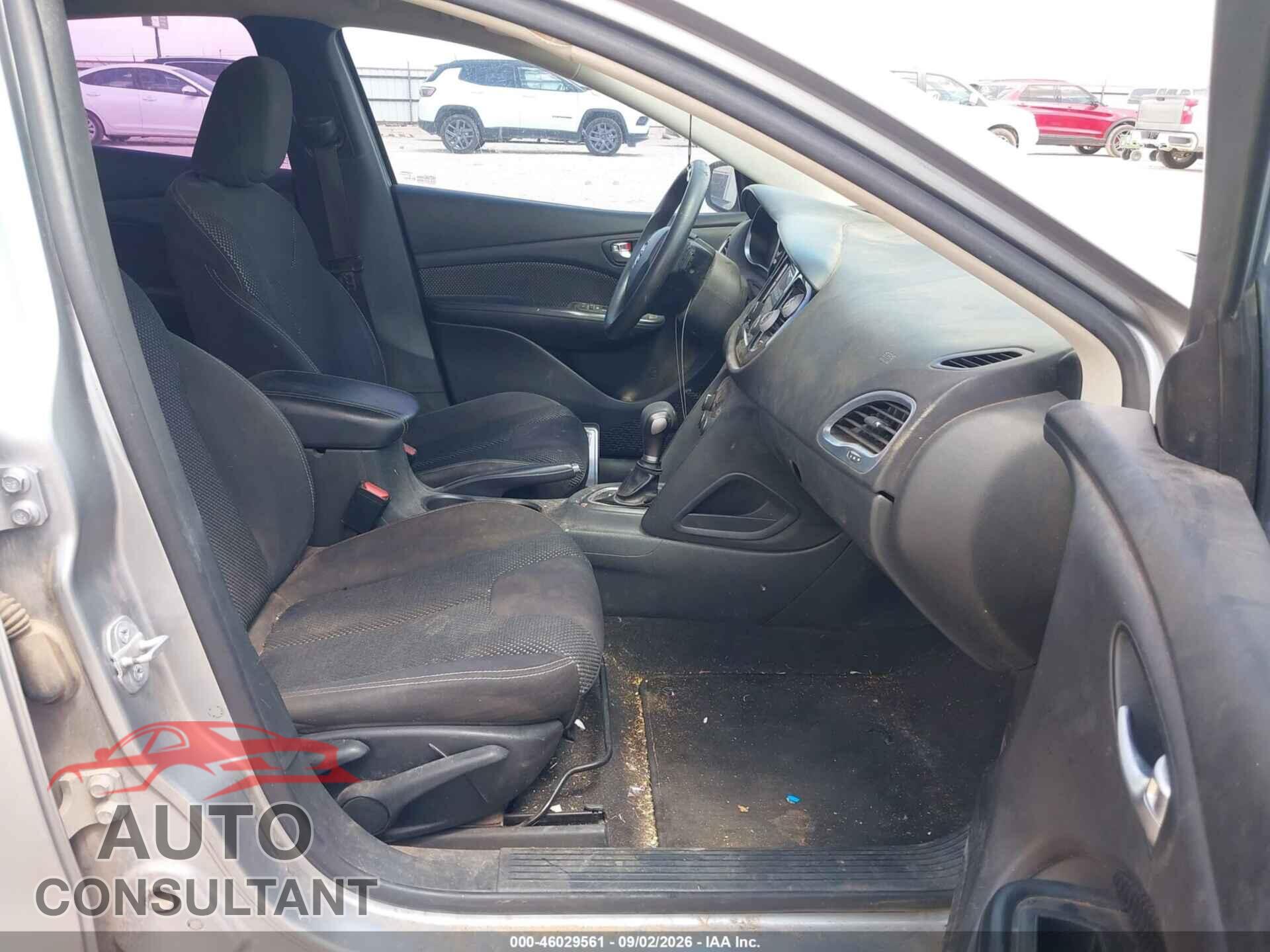 DODGE DART 2015 - 1C3CDFBB3FD227143