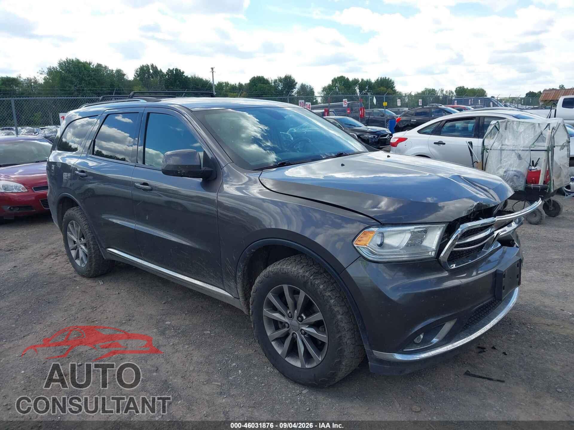 DODGE DURANGO 2017 - 1C4RDJAG6HC924062