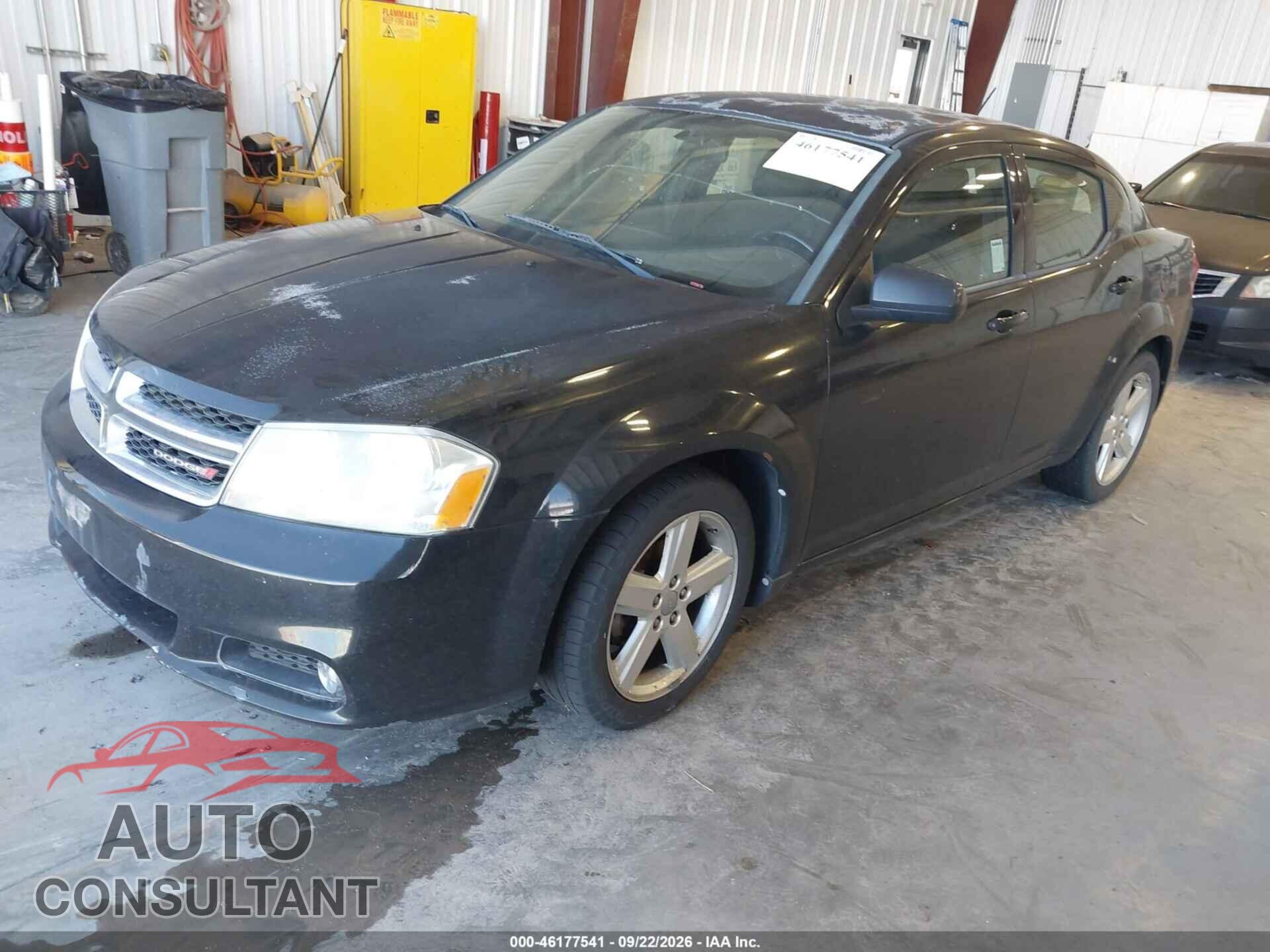 DODGE AVENGER 2013 - 1C3CDZCBXDN660756