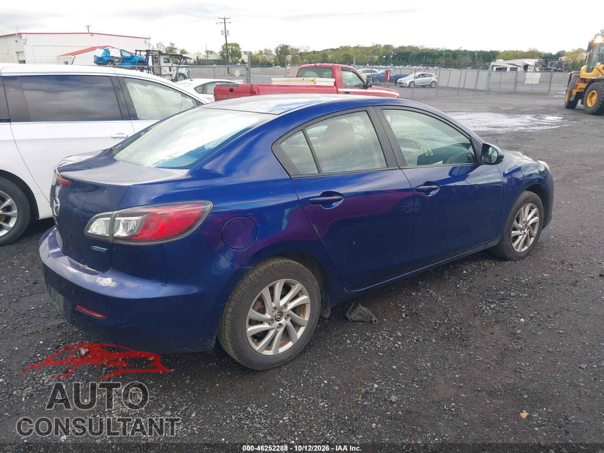 MAZDA MAZDA3 2013 - JM1BL1V76D1706899