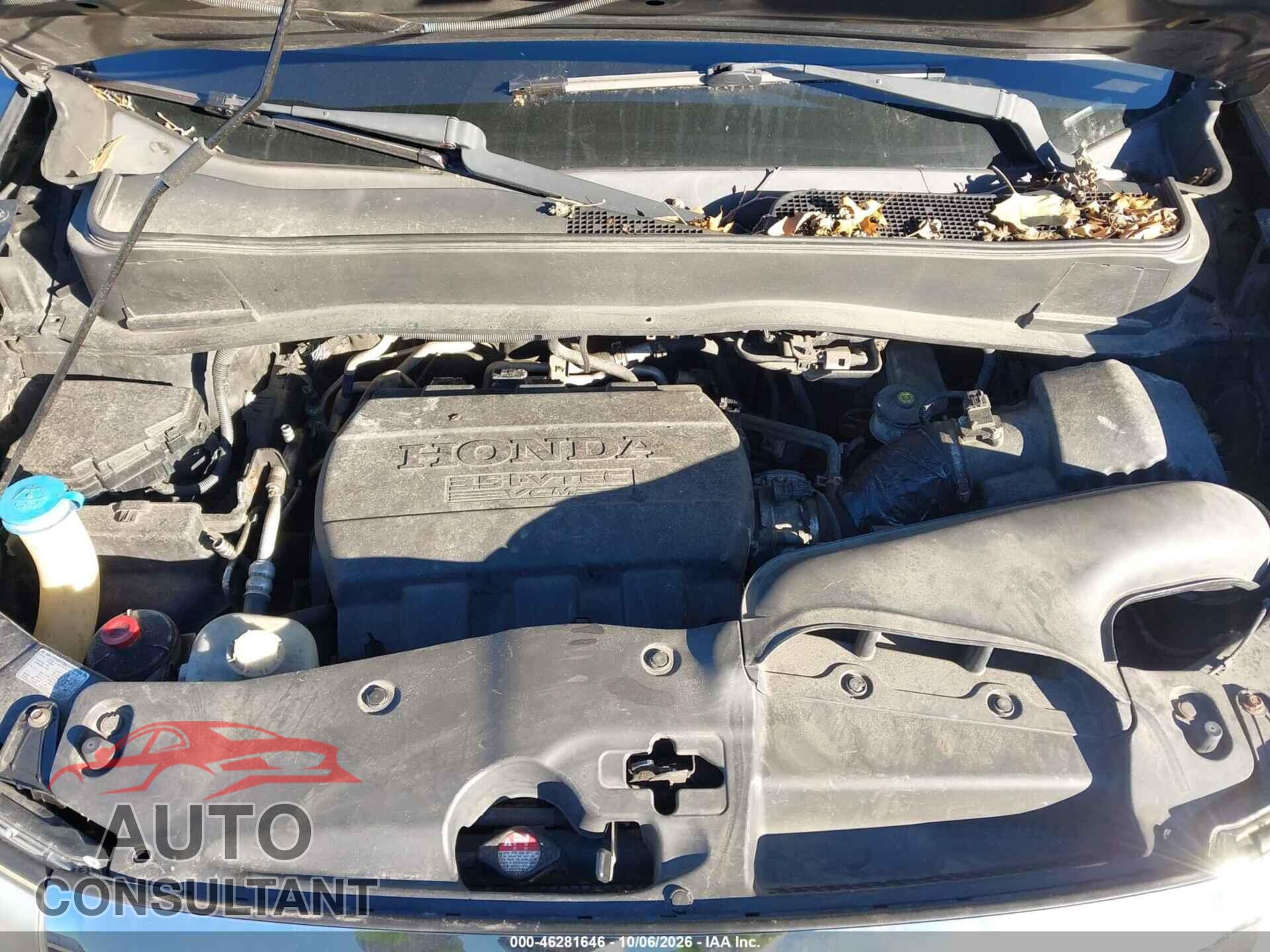 HONDA PILOT 2013 - 5FNYF4H90DB026701