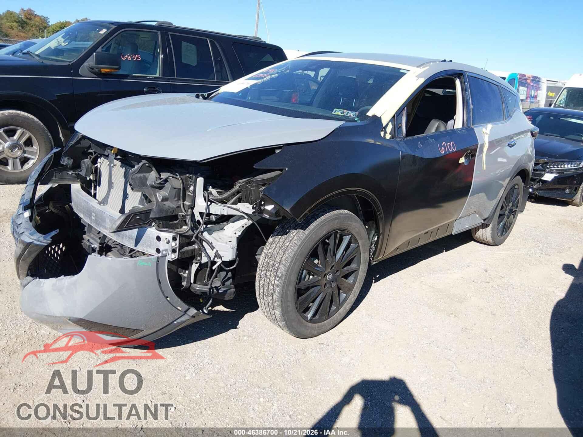 NISSAN MURANO 2022 - 5N1AZ2BS8NC118609