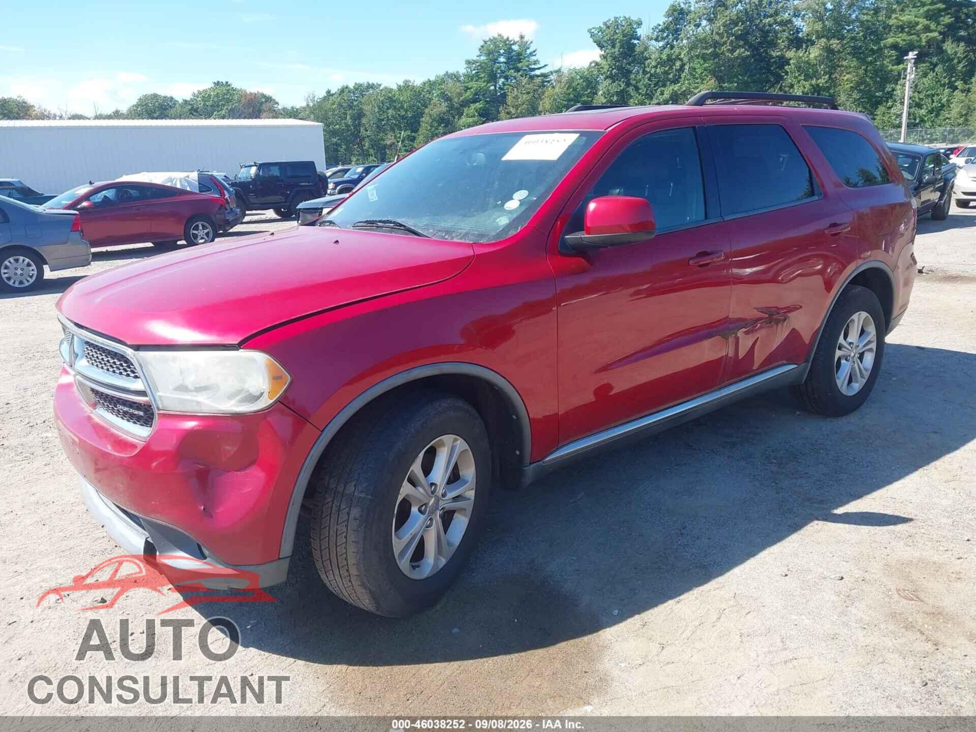 DODGE DURANGO 2011 - 1D4RE2GG7BC616225