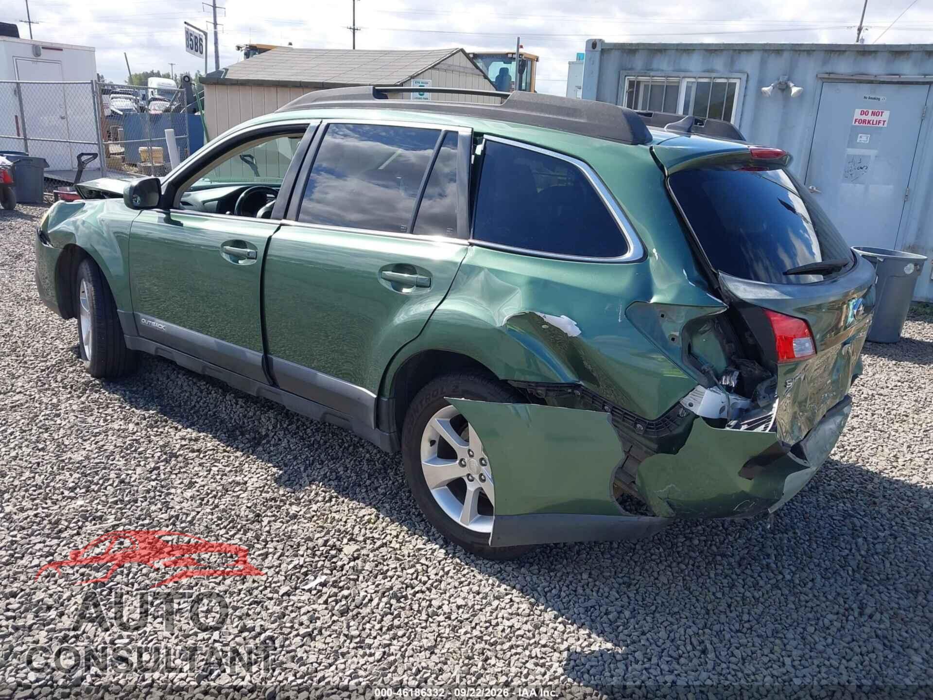 SUBARU OUTBACK 2014 - 4S4BRBLC4E3258717