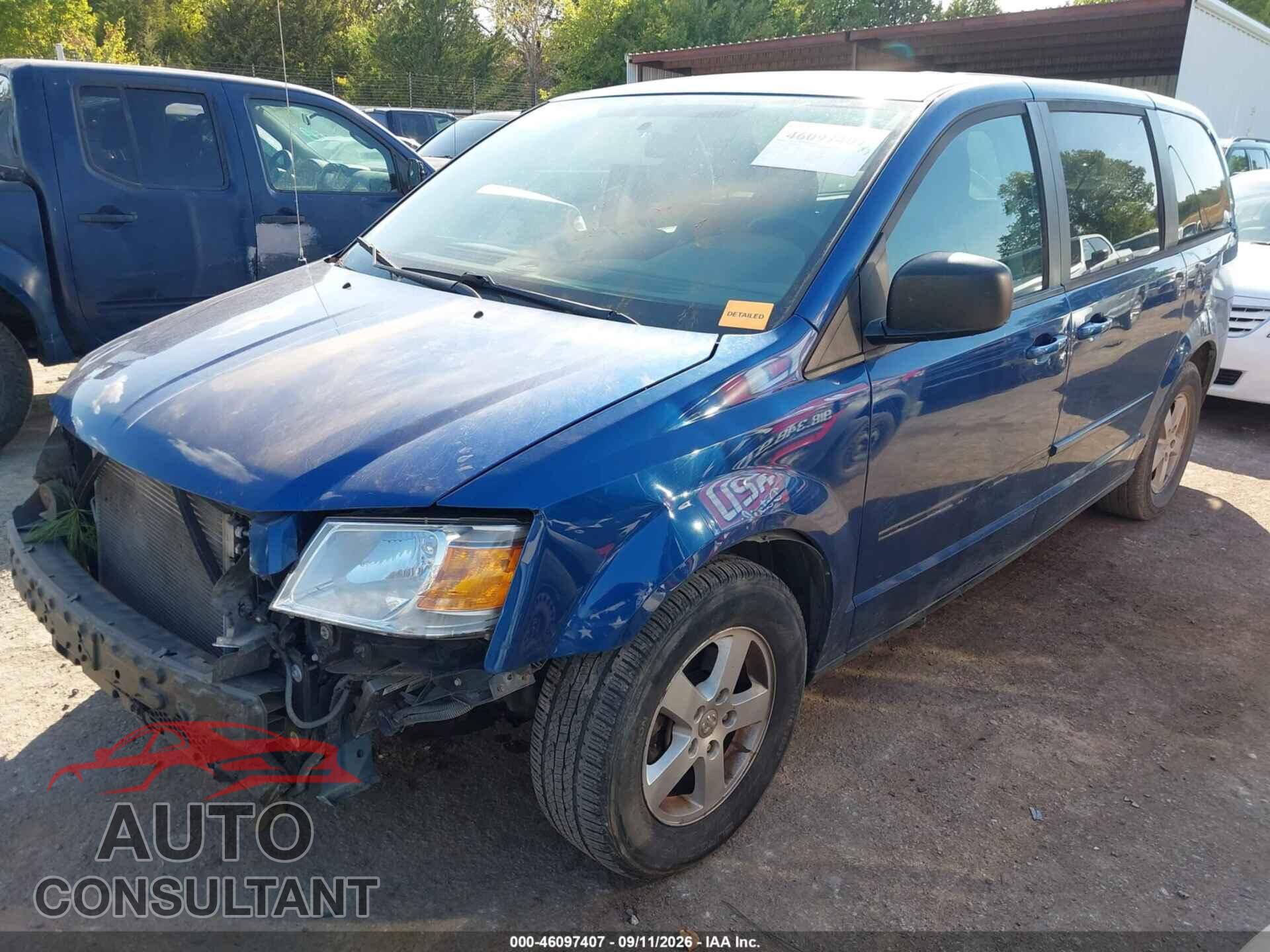 DODGE GRAND CARAVAN 2010 - 2D4RN4DE6AR135709