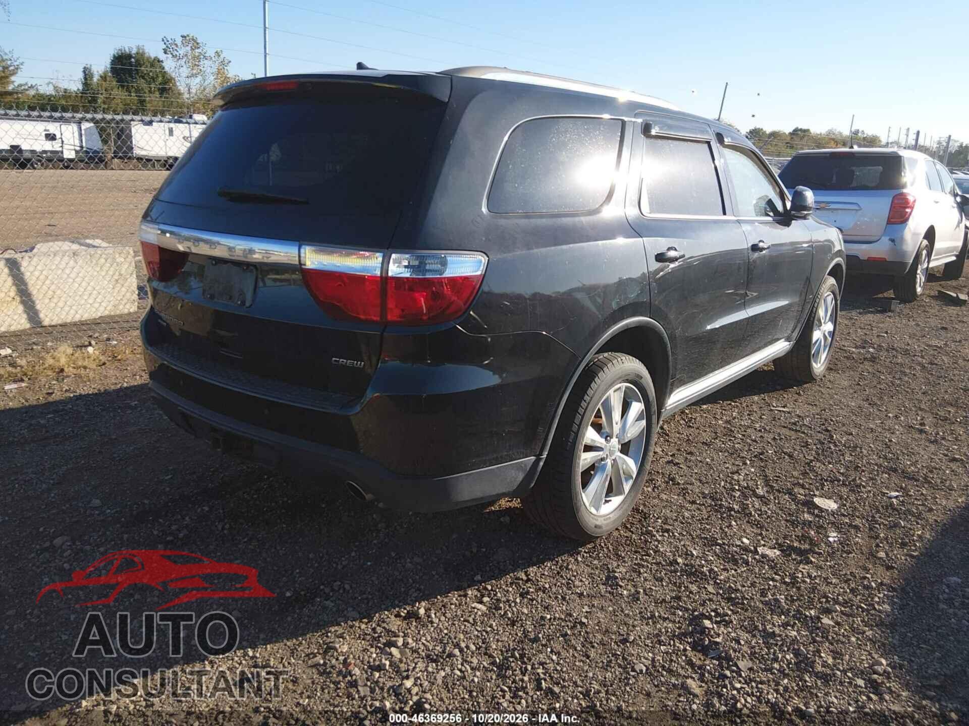 DODGE DURANGO 2012 - 1C4RDJDGXCC329820