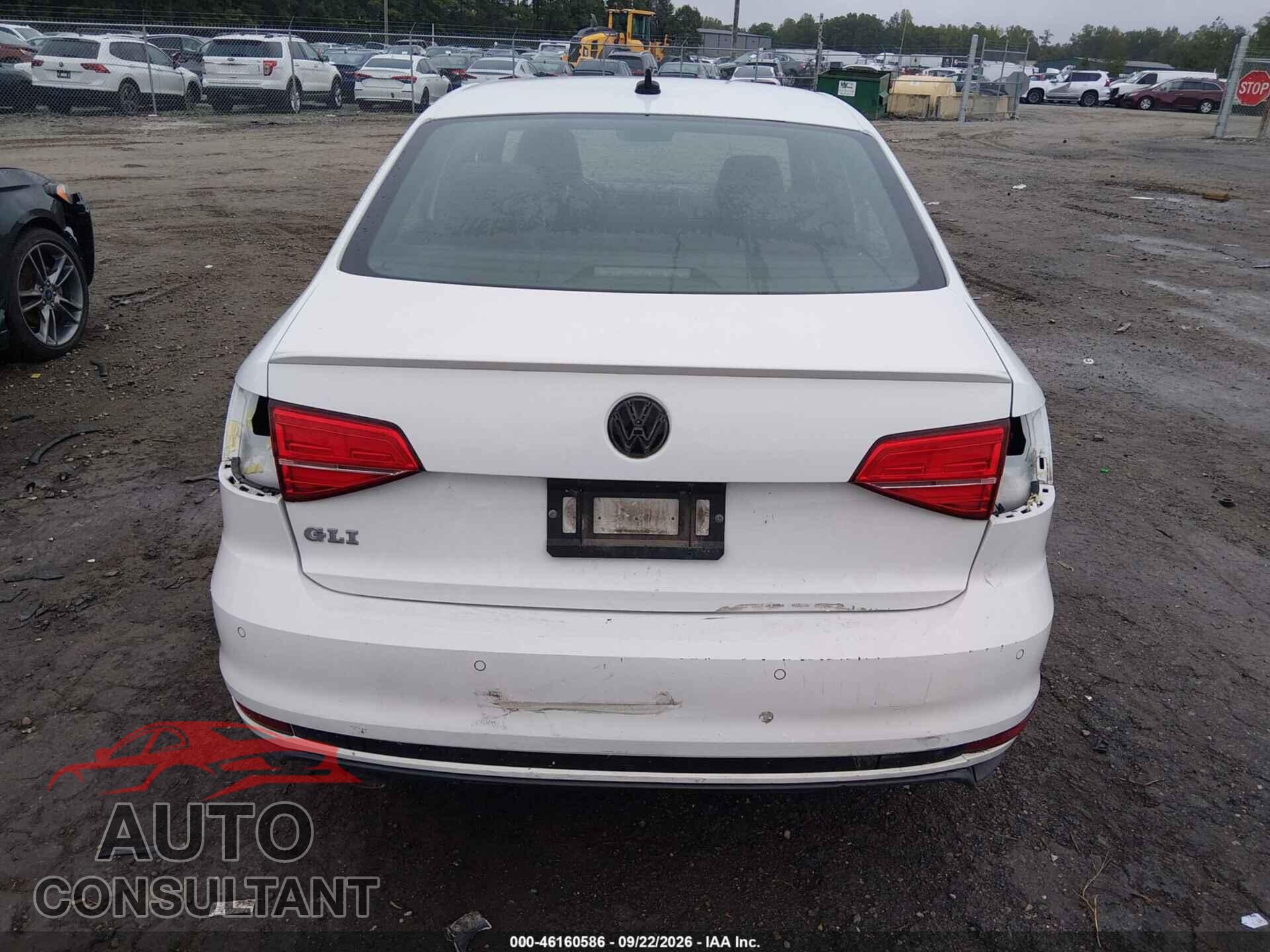 VOLKSWAGEN JETTA 2017 - 3VW5T7AJ2HM399822