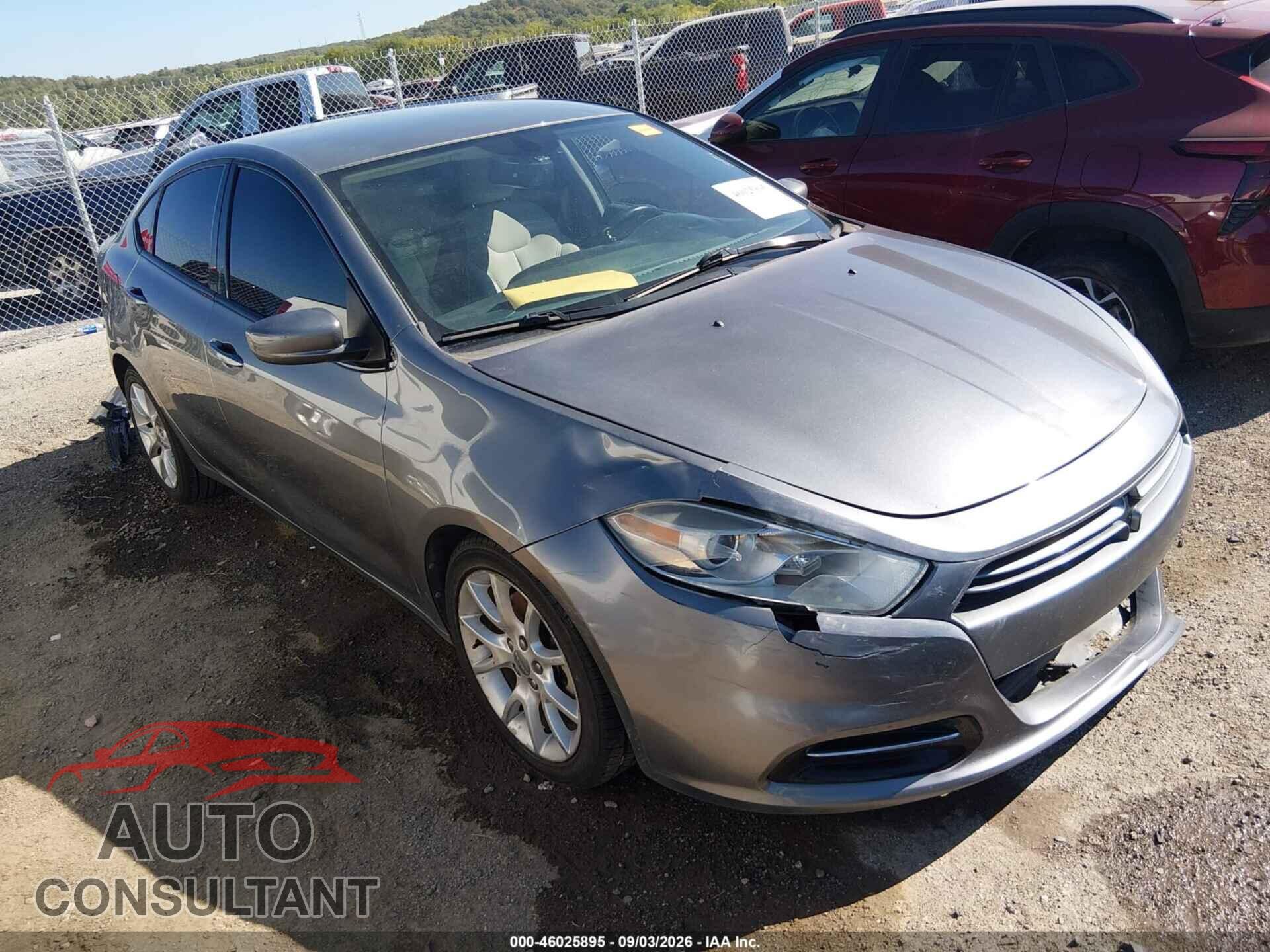 DODGE DART 2013 - 1C3CDFBA7DD708128