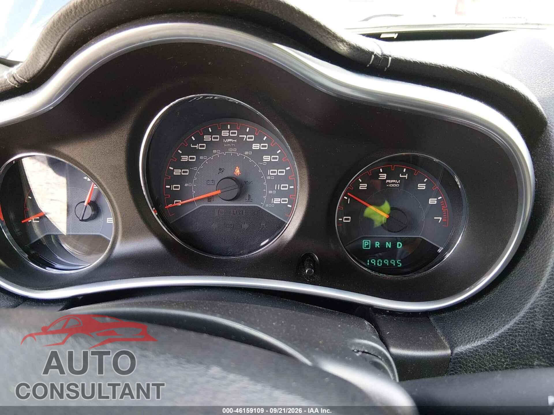 DODGE AVENGER 2013 - 1C3CDZAB6DN594015
