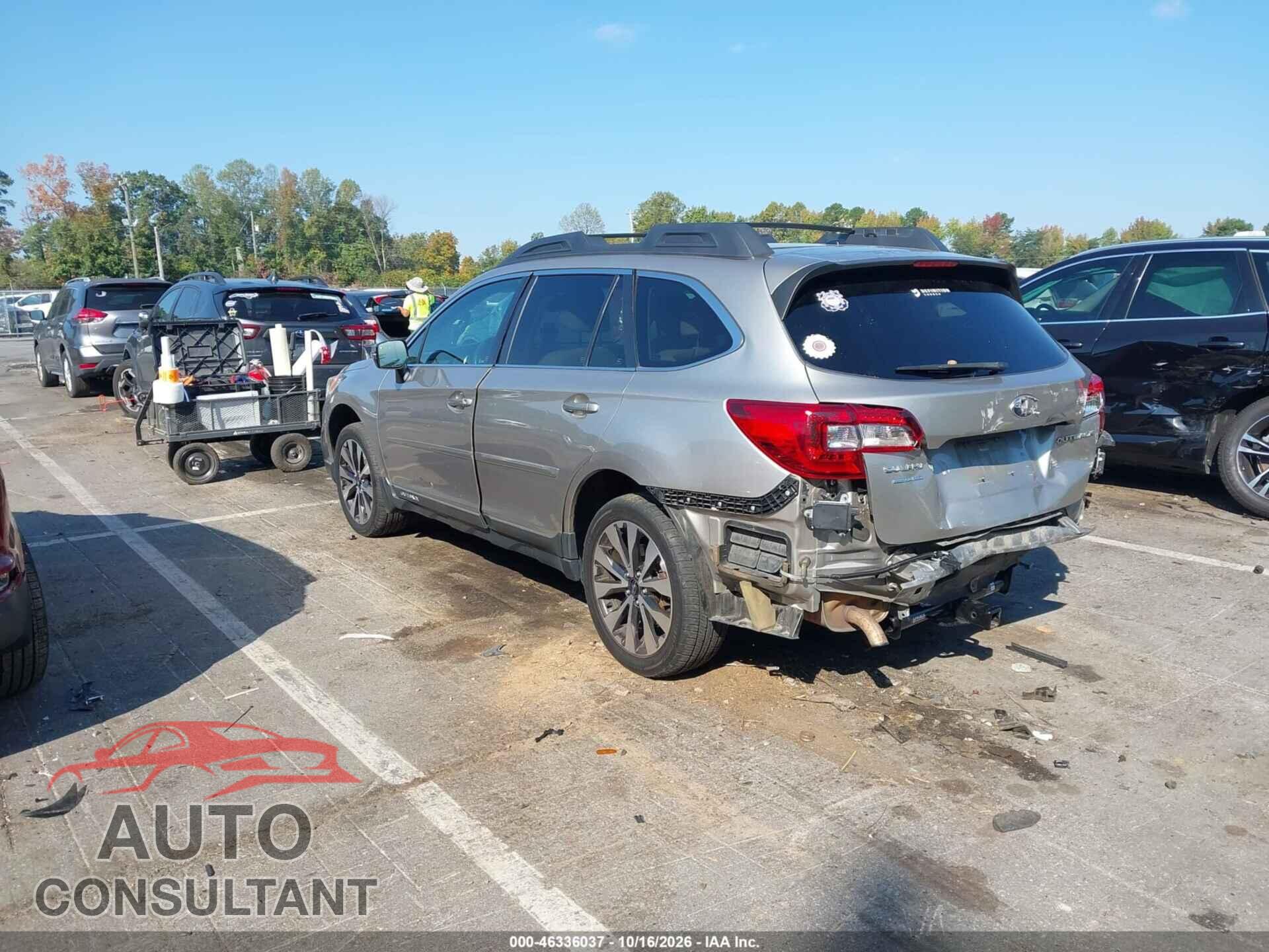 SUBARU OUTBACK 2015 - 4S4BSBLC8F3332761