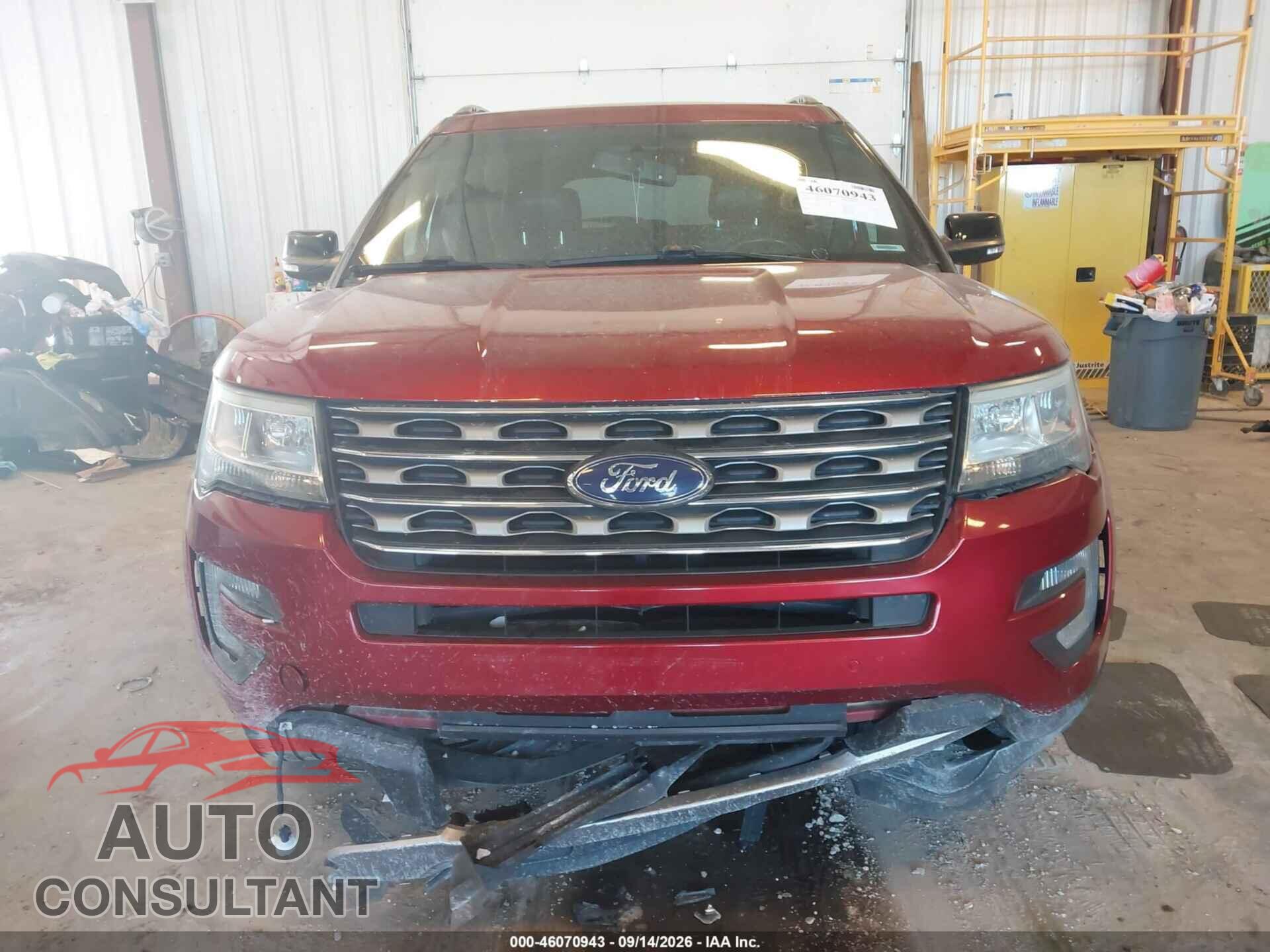 FORD EXPLORER 2017 - 1FM5K8D85HGA10407