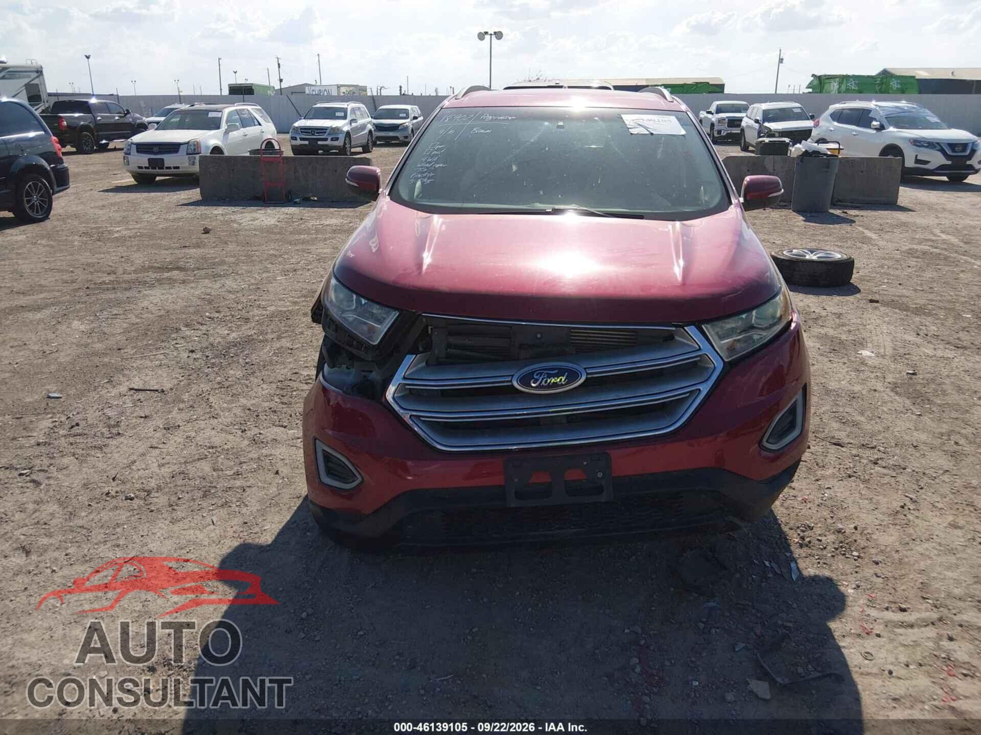 FORD EDGE 2016 - 2FMPK3J93GBC17392