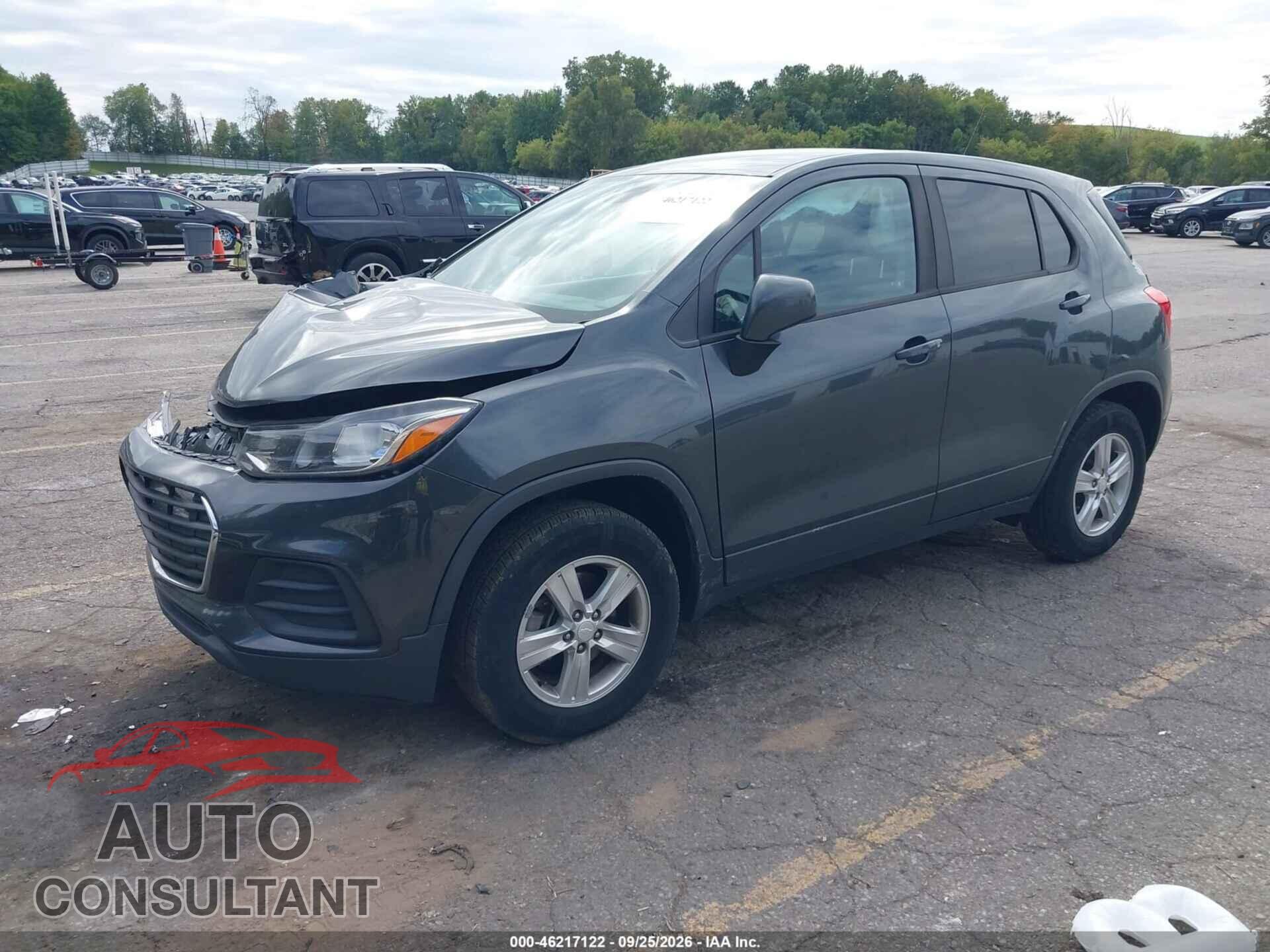 CHEVROLET TRAX 2019 - 3GNCJNSB3KL196275