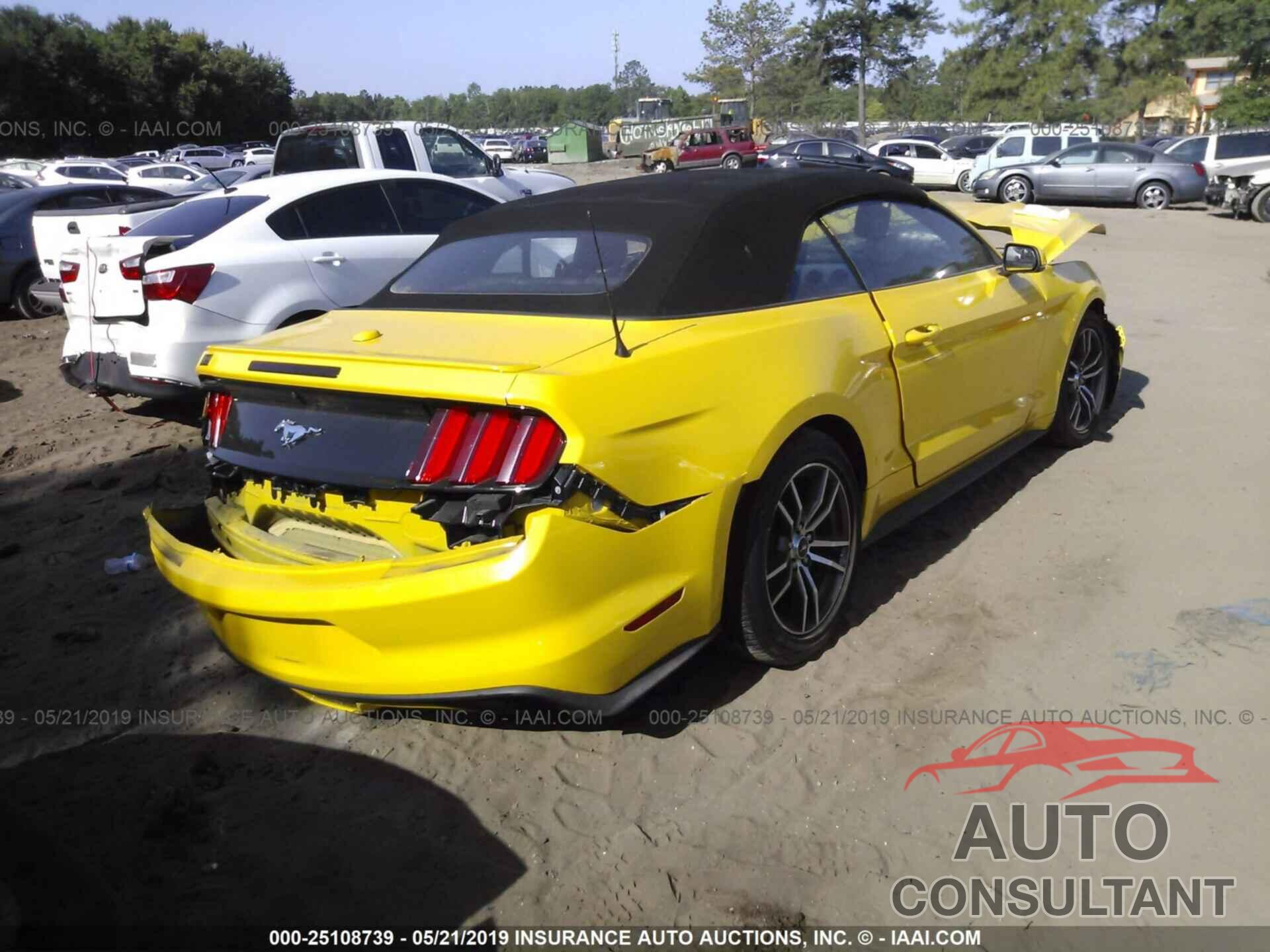 FORD MUSTANG 2017 - 1FATP8UH3H5293565