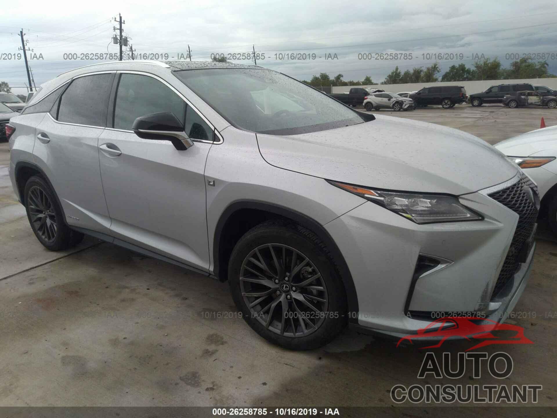 LEXUS RX 2016 - 2T2BGMCA5GC007750