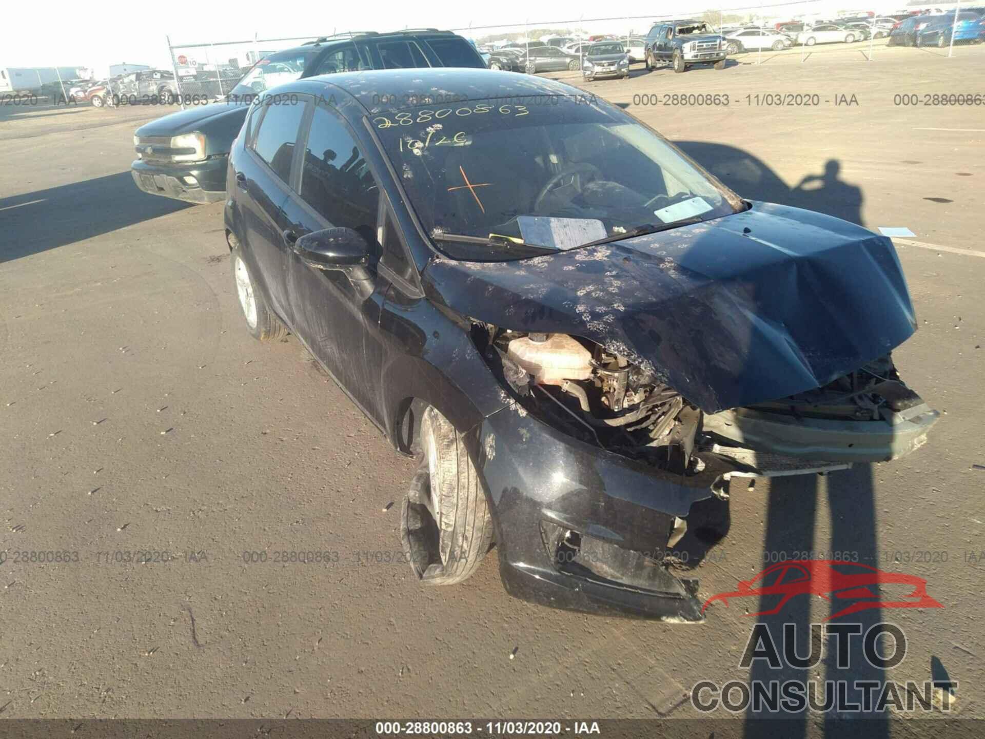 FORD FIESTA 2017 - 3FADP4EJ2HM154147
