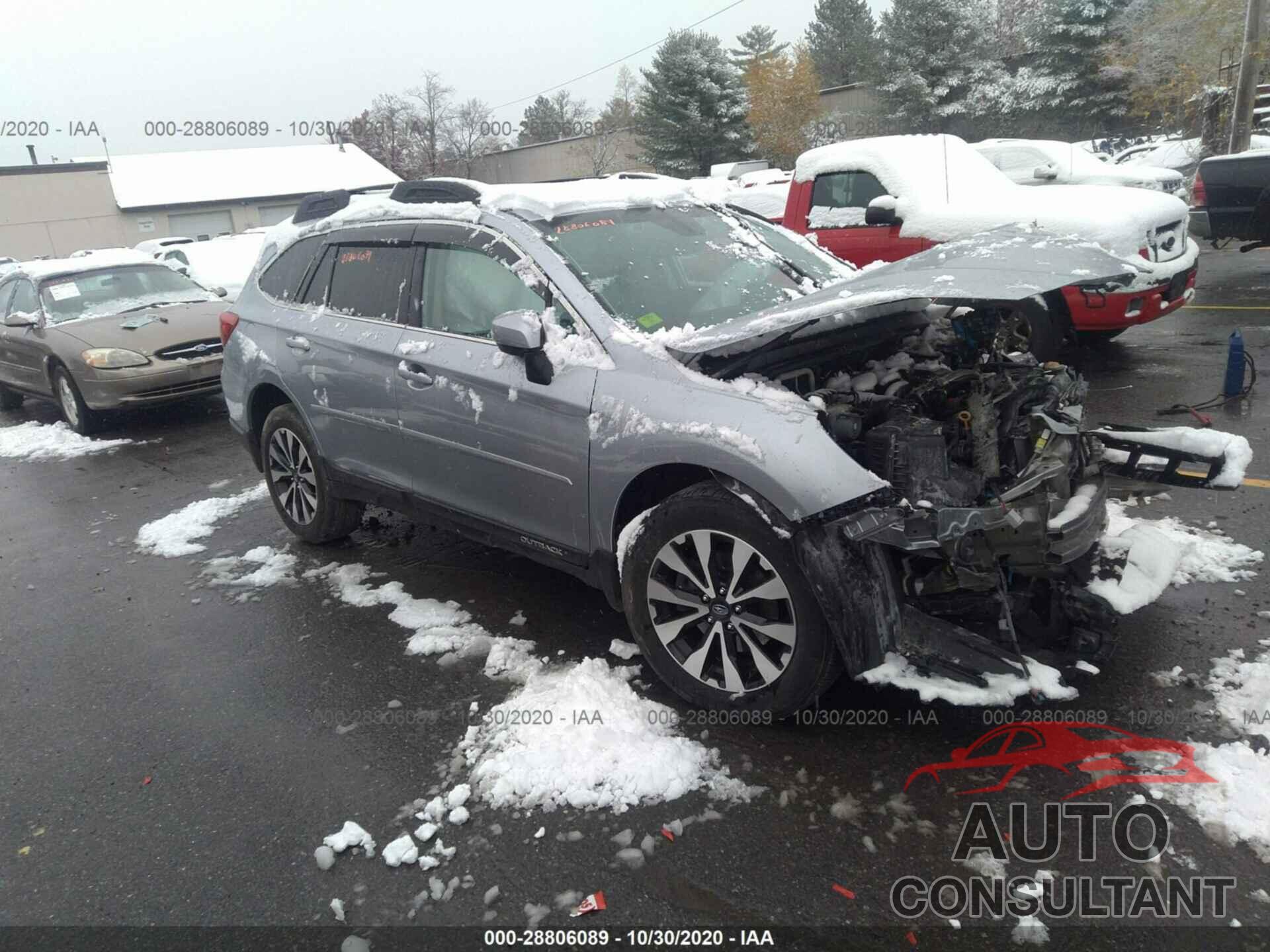 SUBARU OUTBACK 2017 - 4S4BSANC6H3329318