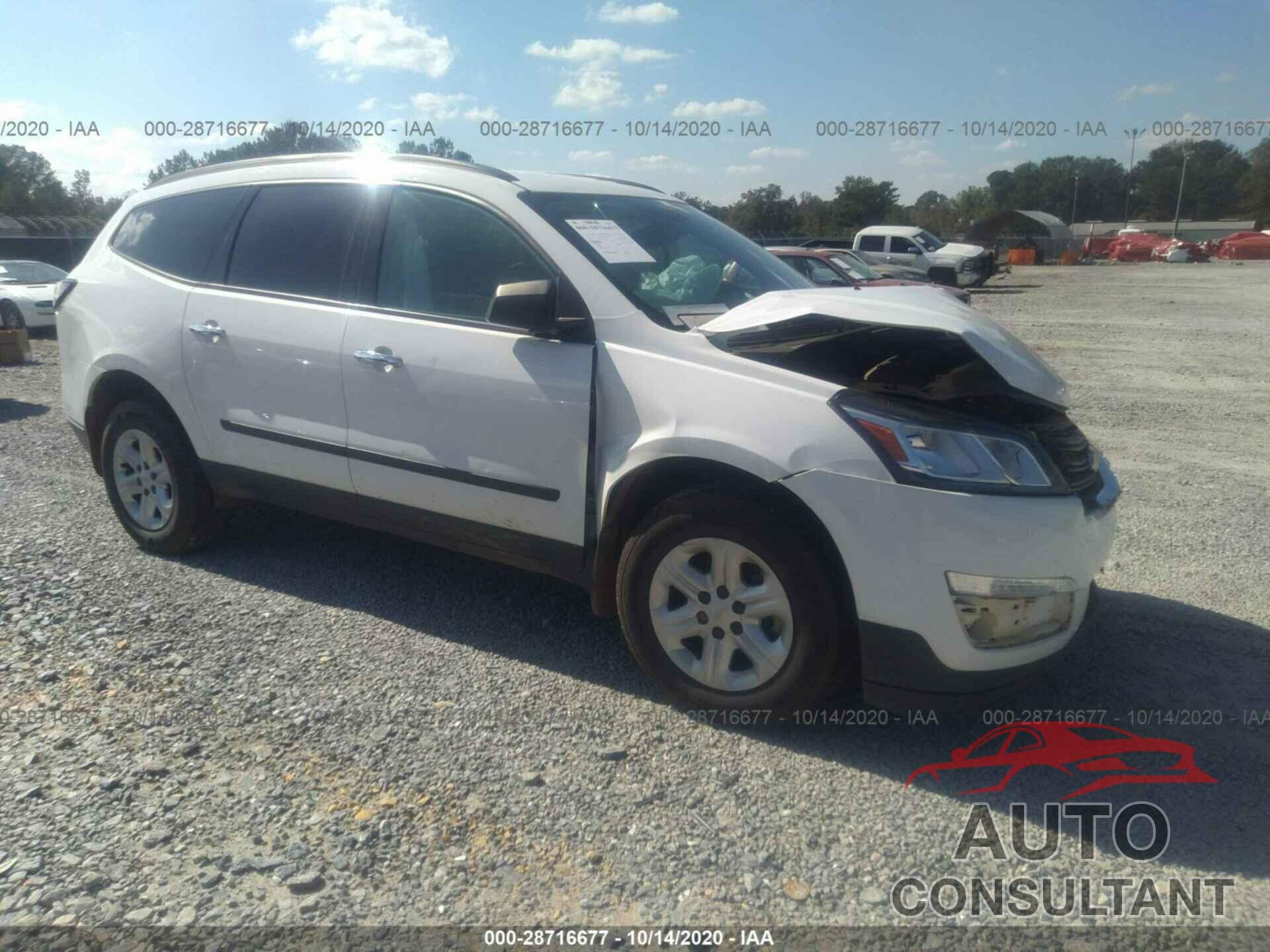 CHEVROLET TRAVERSE 2017 - 1GNKRFKD9HJ353299