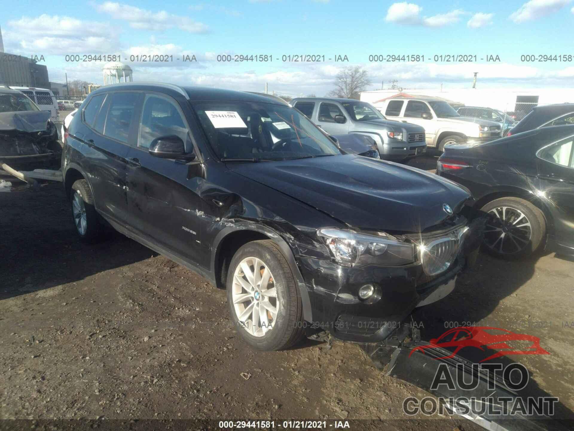 BMW X3 2017 - 5UXWX9C33H0W70331