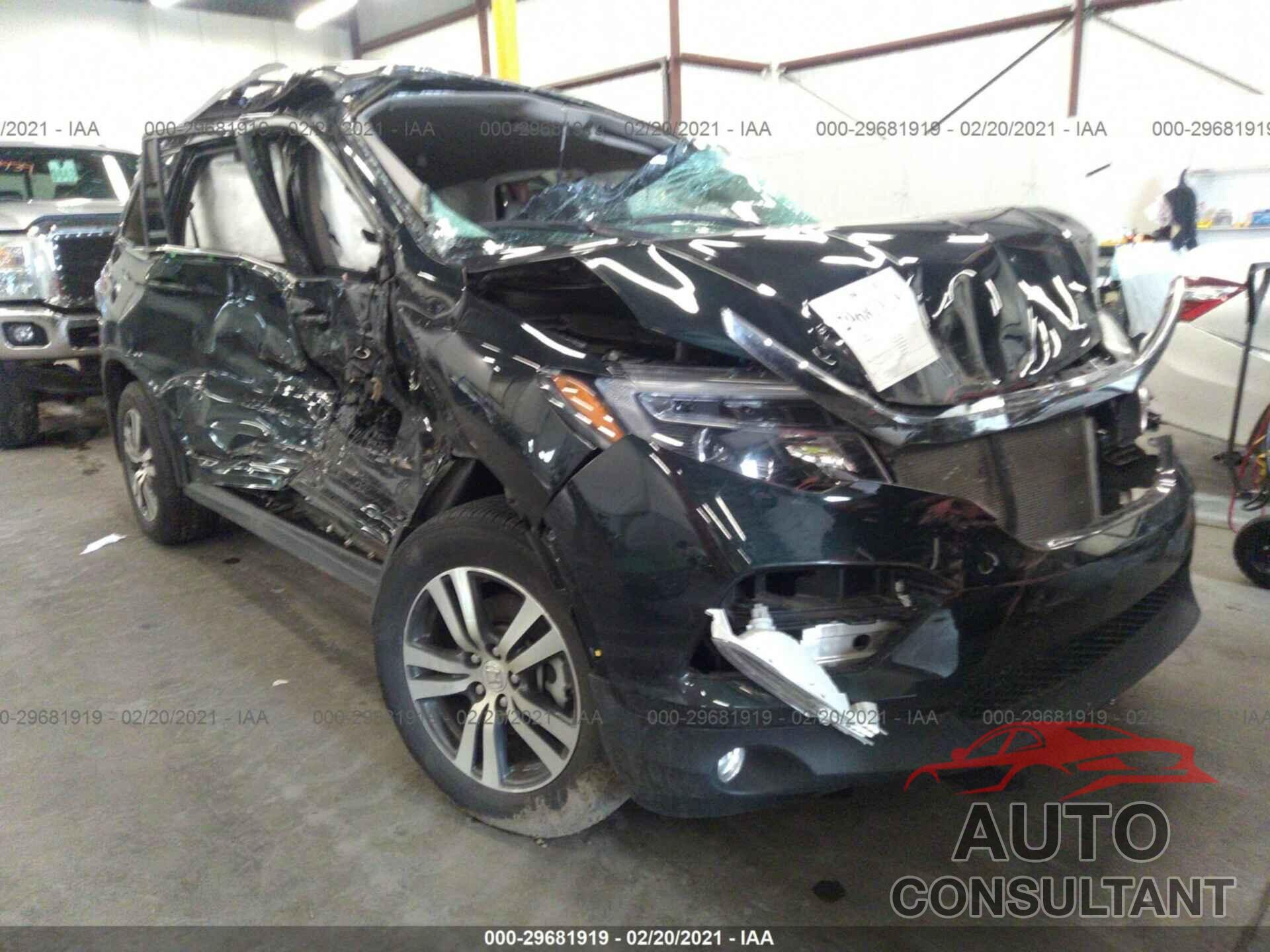 HONDA PILOT 2018 - 5FNYF6H58JB062172