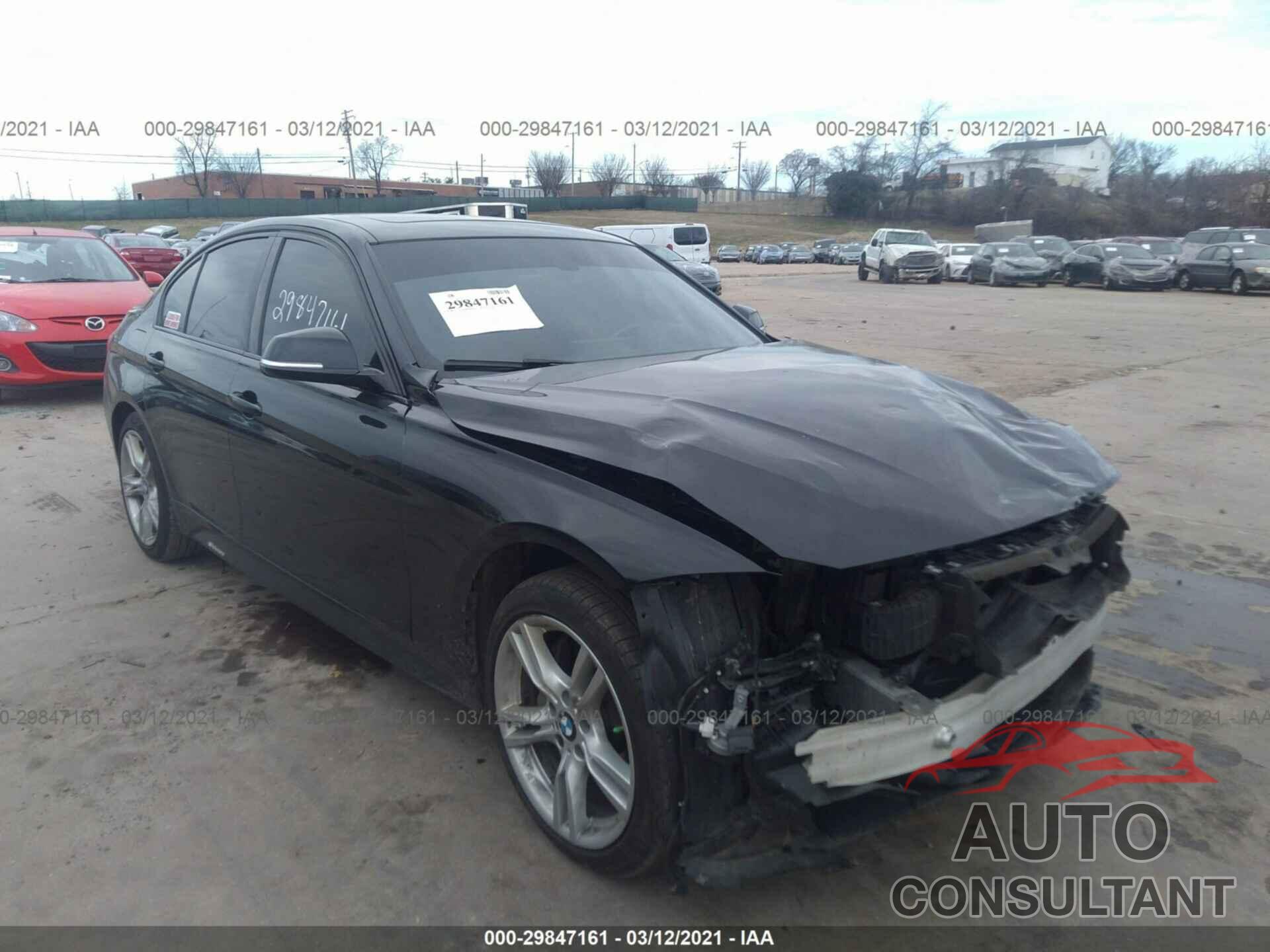 BMW 3 SERIES 2017 - WBA8B7G38HNU38315