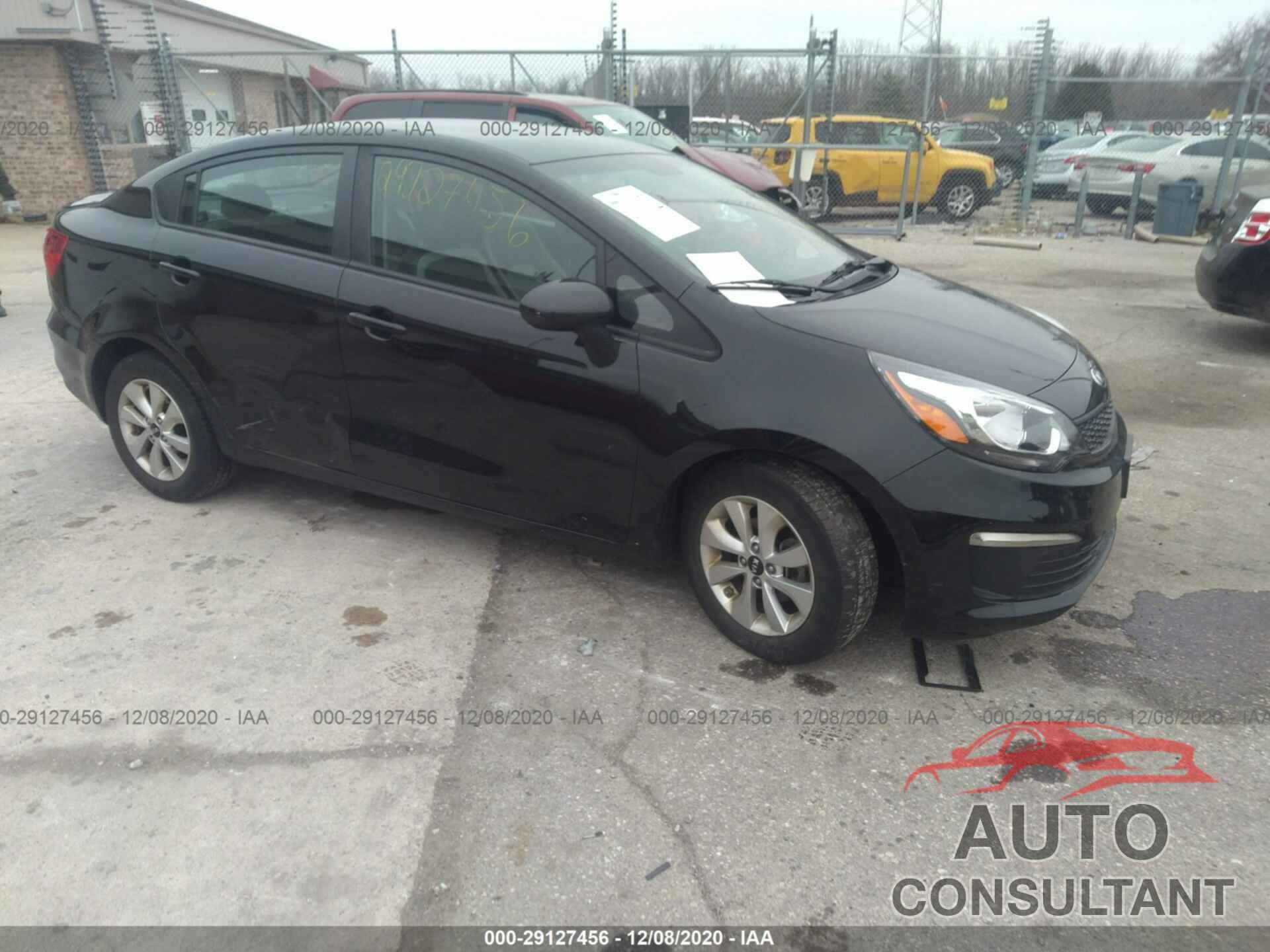 KIA RIO 2017 - KNADM4A34H6061895