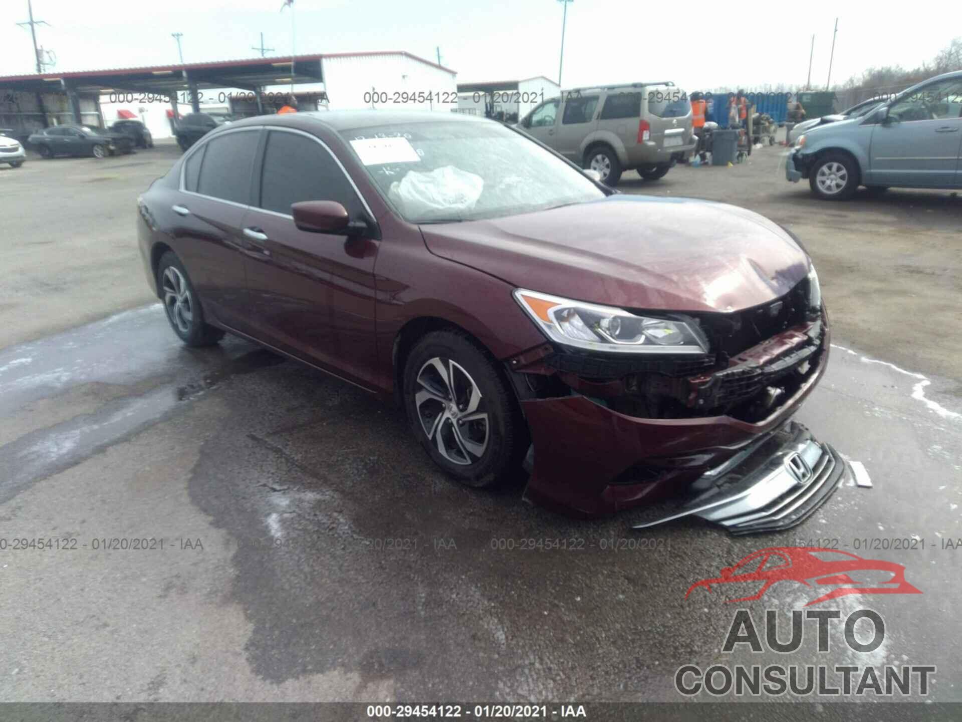 HONDA ACCORD SEDAN 2017 - 1HGCR2F37HA016428
