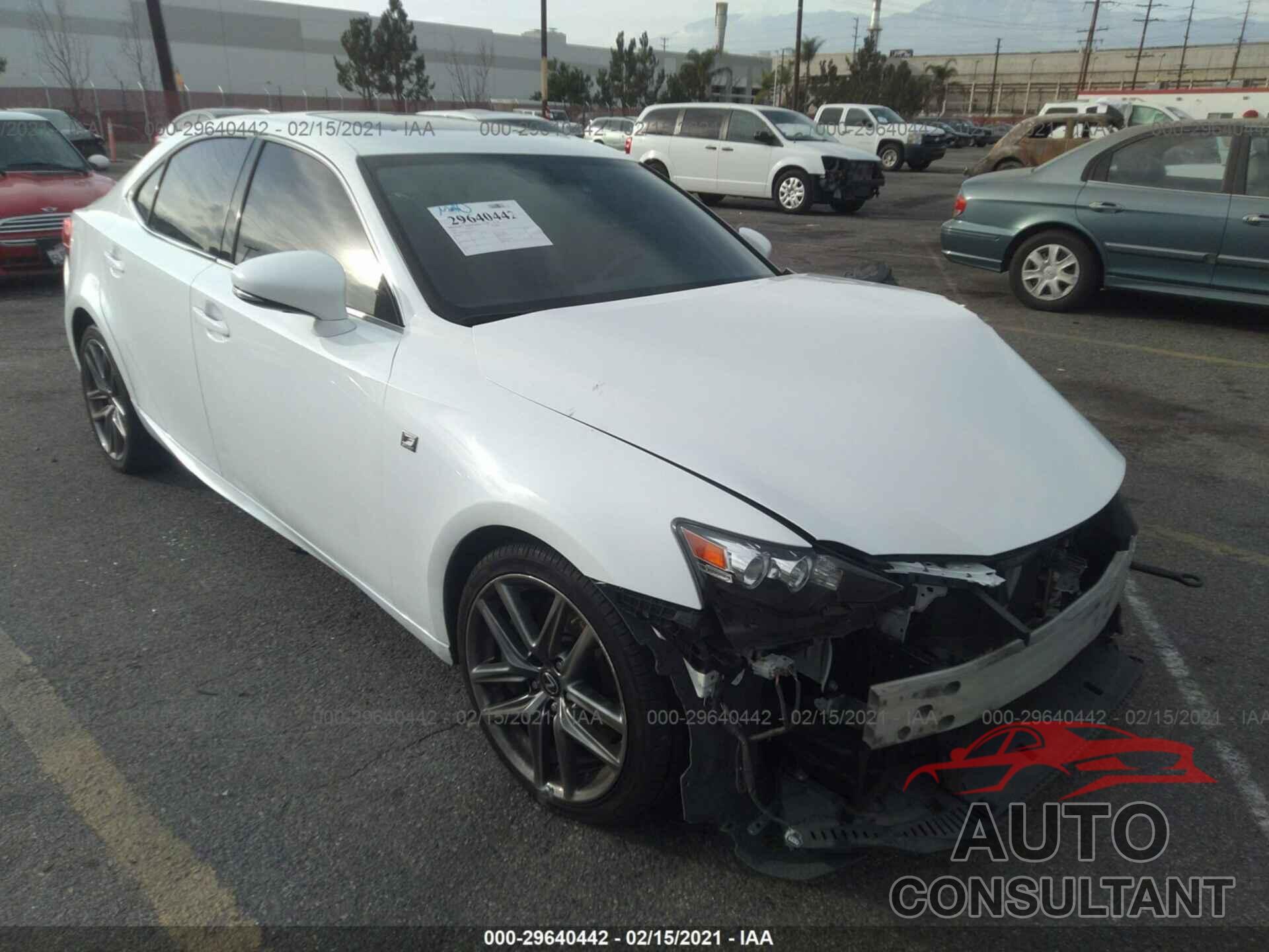 LEXUS IS 200T 2016 - JTHBA1D26G5021535