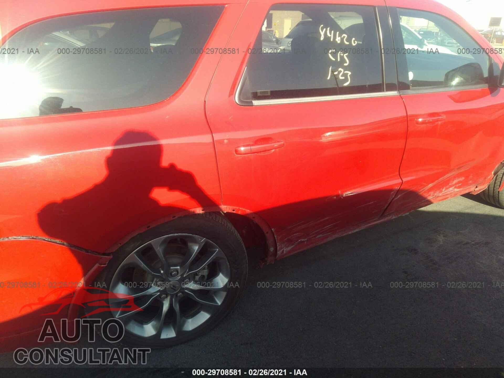 DODGE DURANGO 2019 - 1C4RDJDG3KC744332