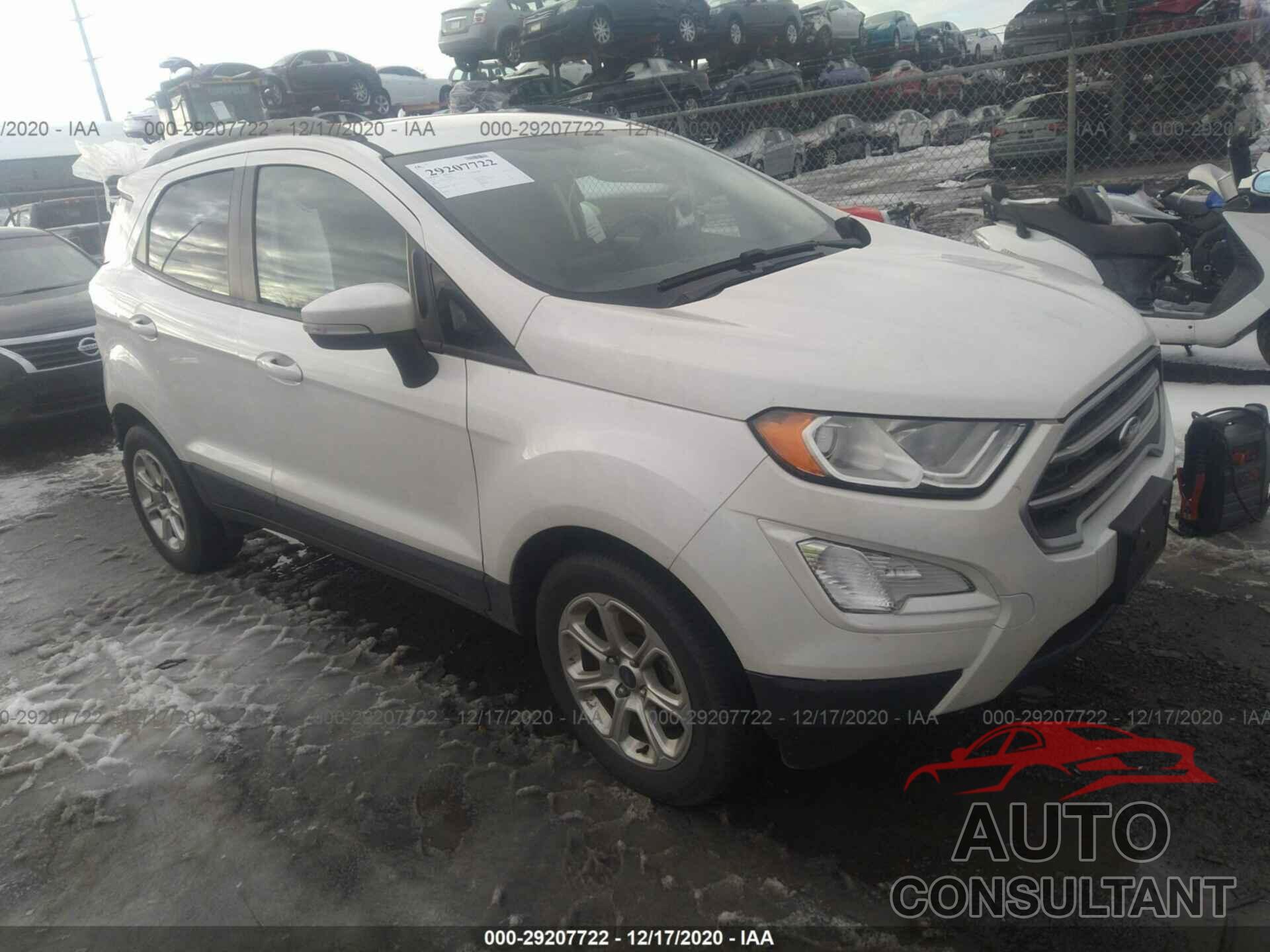 FORD ECOSPORT 2018 - MAJ3P1TE7JC204810