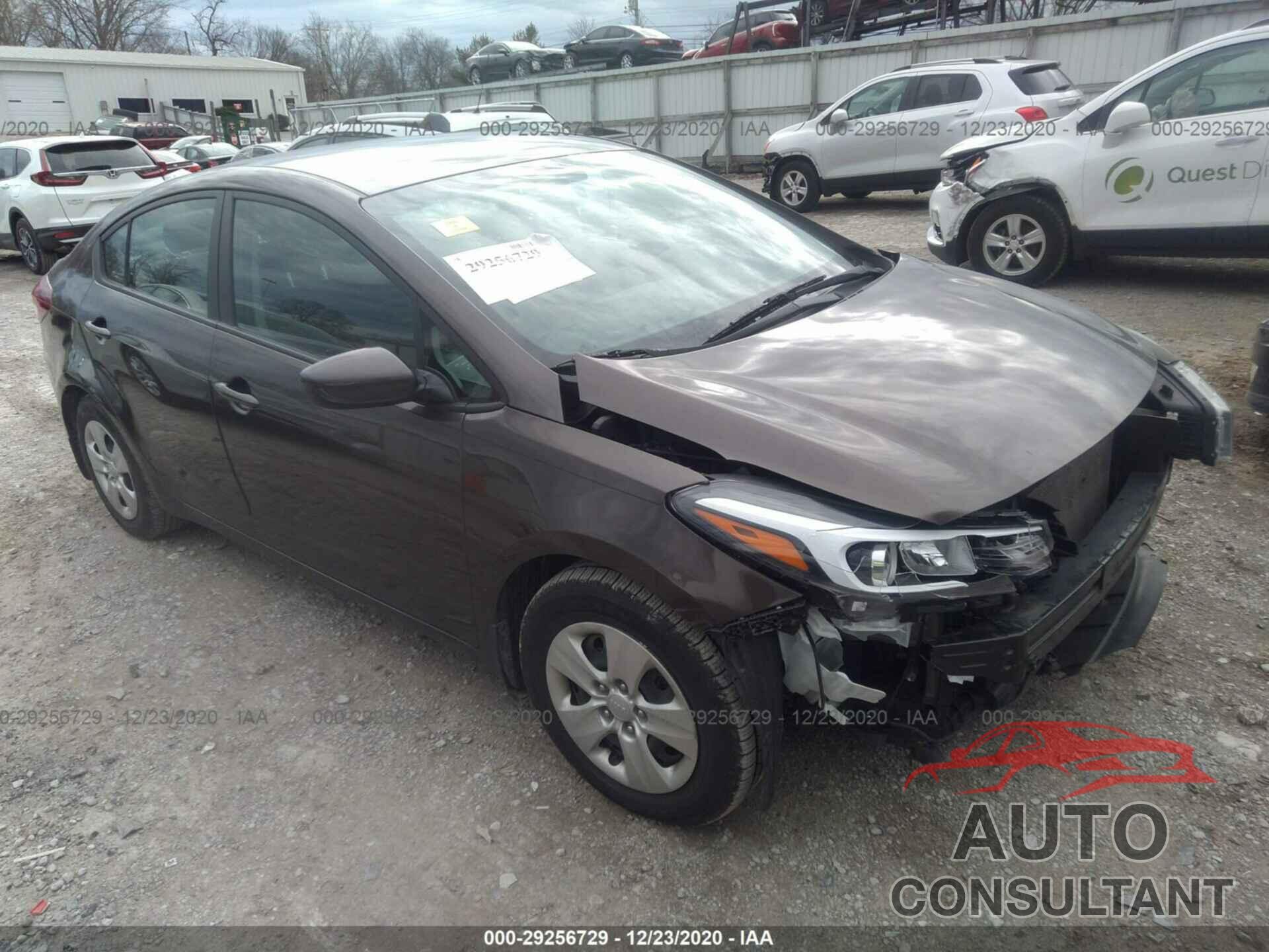 KIA FORTE 2017 - 3KPFK4A76HE143075