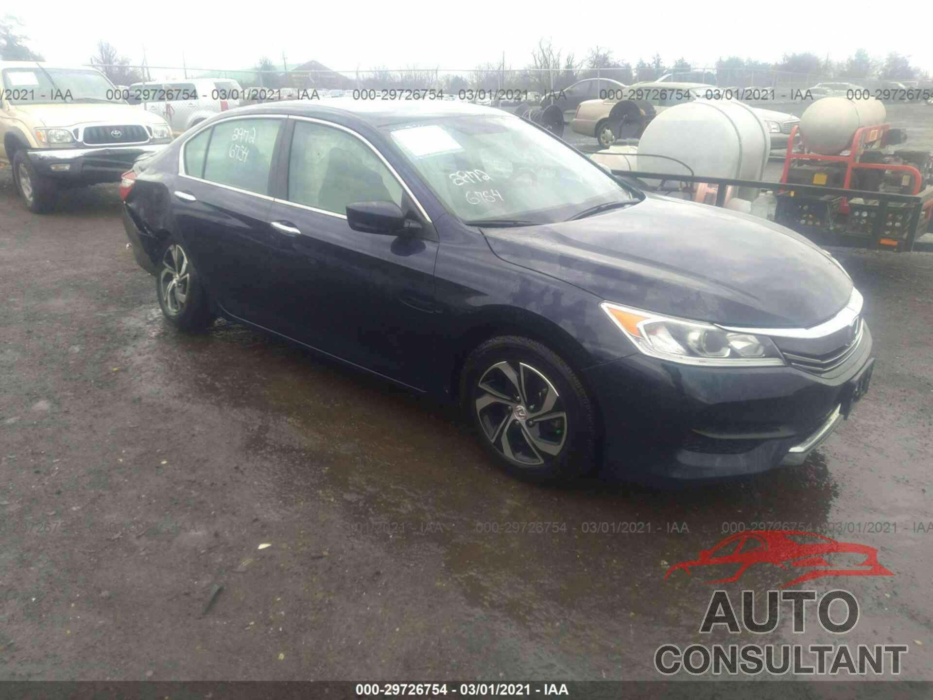 HONDA ACCORD SEDAN 2017 - 1HGCR2F39HA057711