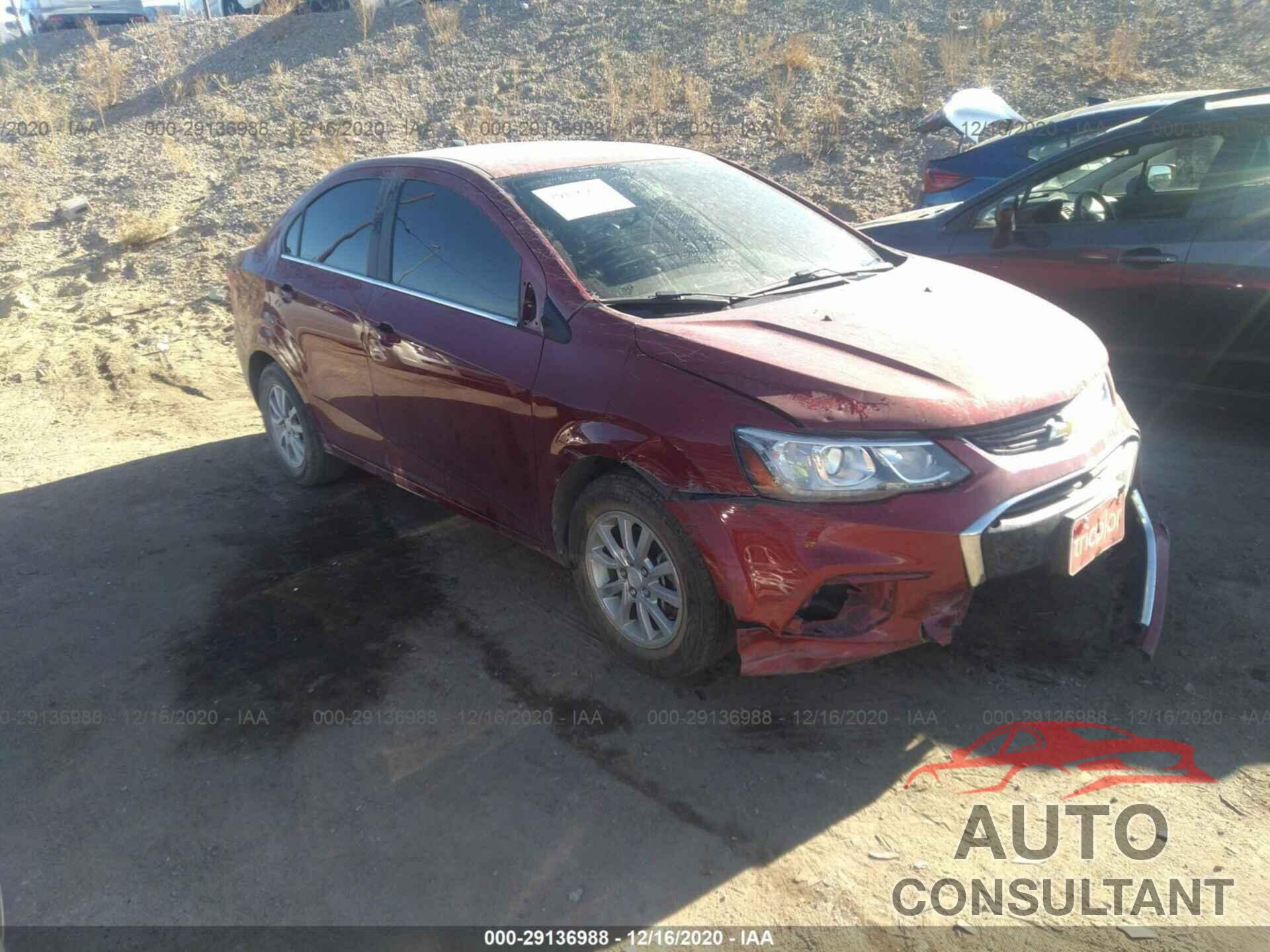 CHEVROLET SONIC 2017 - 1G1JD5SH4H4127730