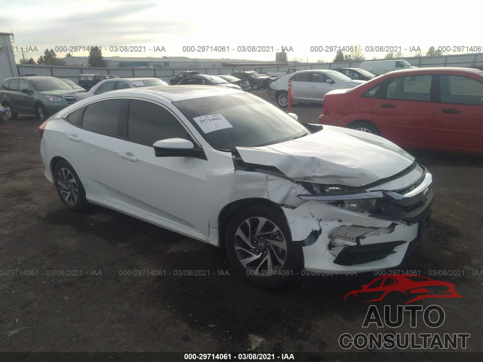 HONDA CIVIC SEDAN 2016 - 2HGFC2F7XGH540867