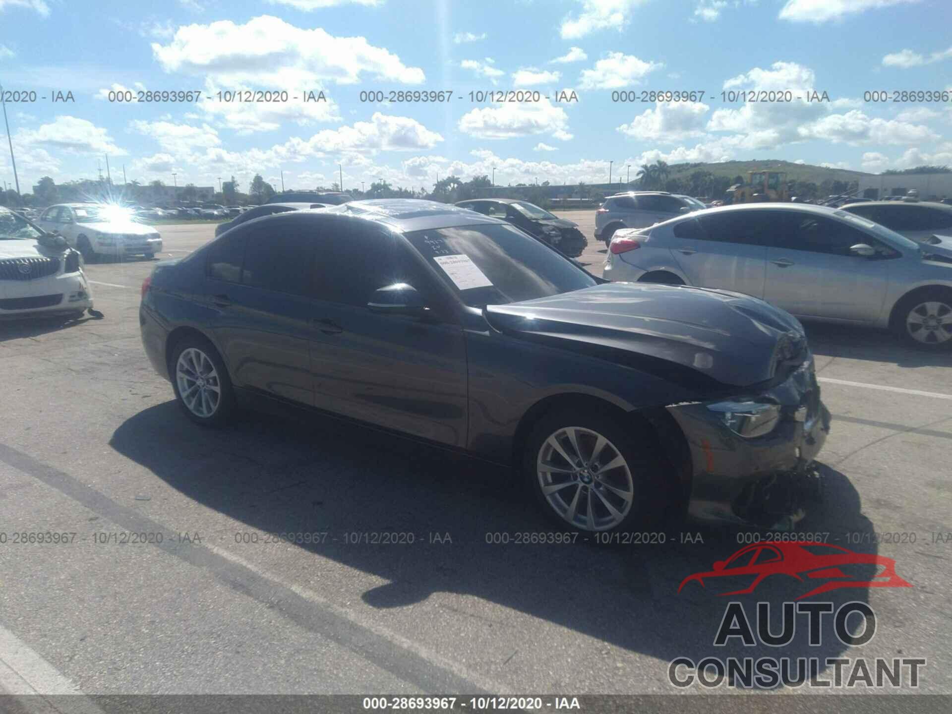 BMW 3 SERIES 2017 - WBA8A9C53HK619927