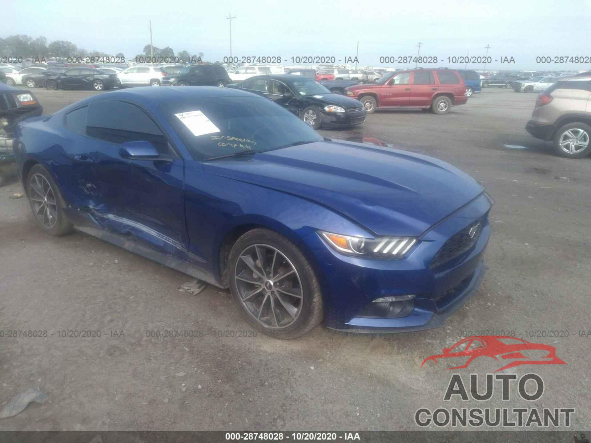 FORD MUSTANG 2016 - 1FA6P8TH6G5301672
