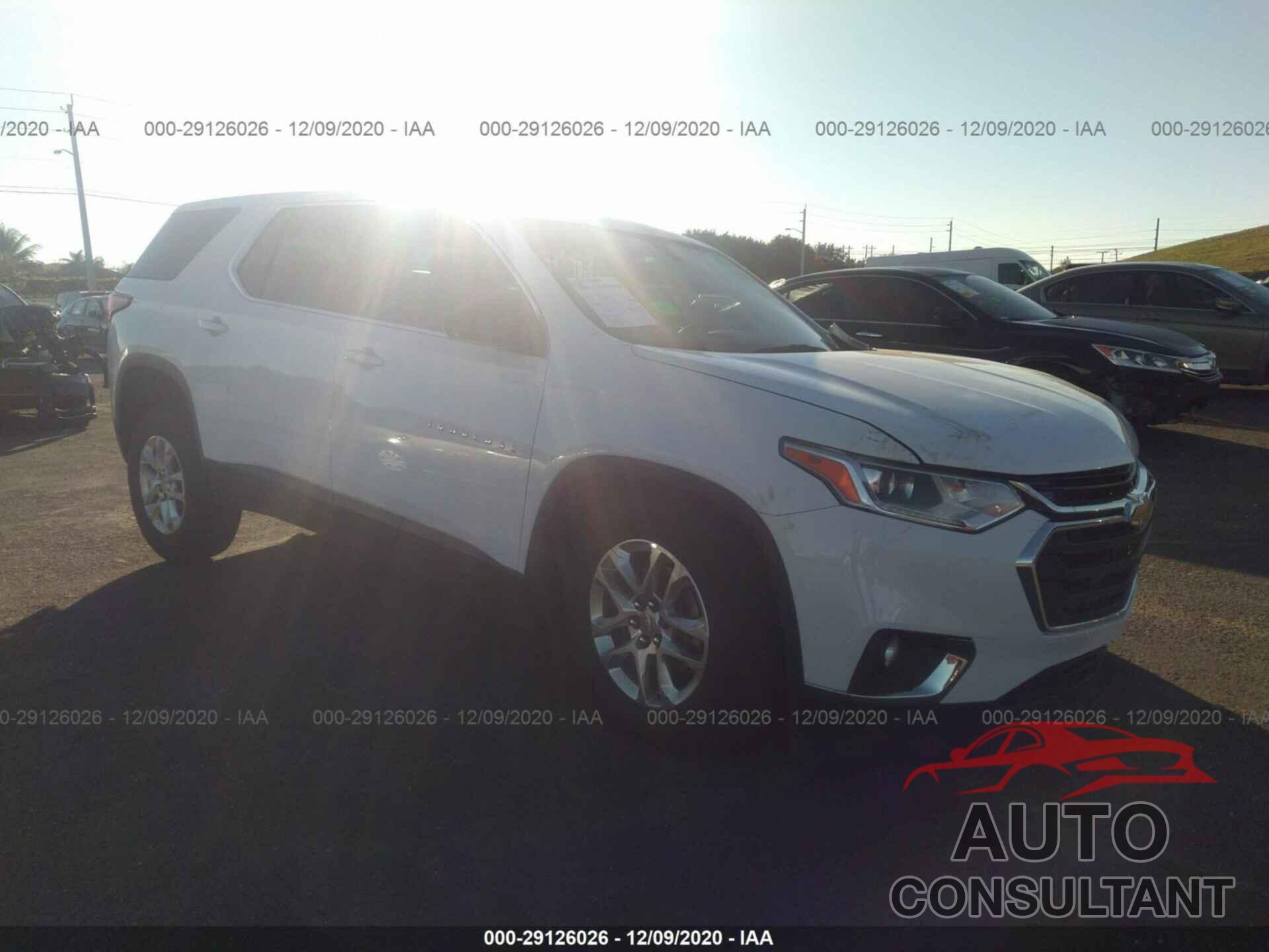 CHEVROLET TRAVERSE 2020 - 1GNERFKW0LJ179341