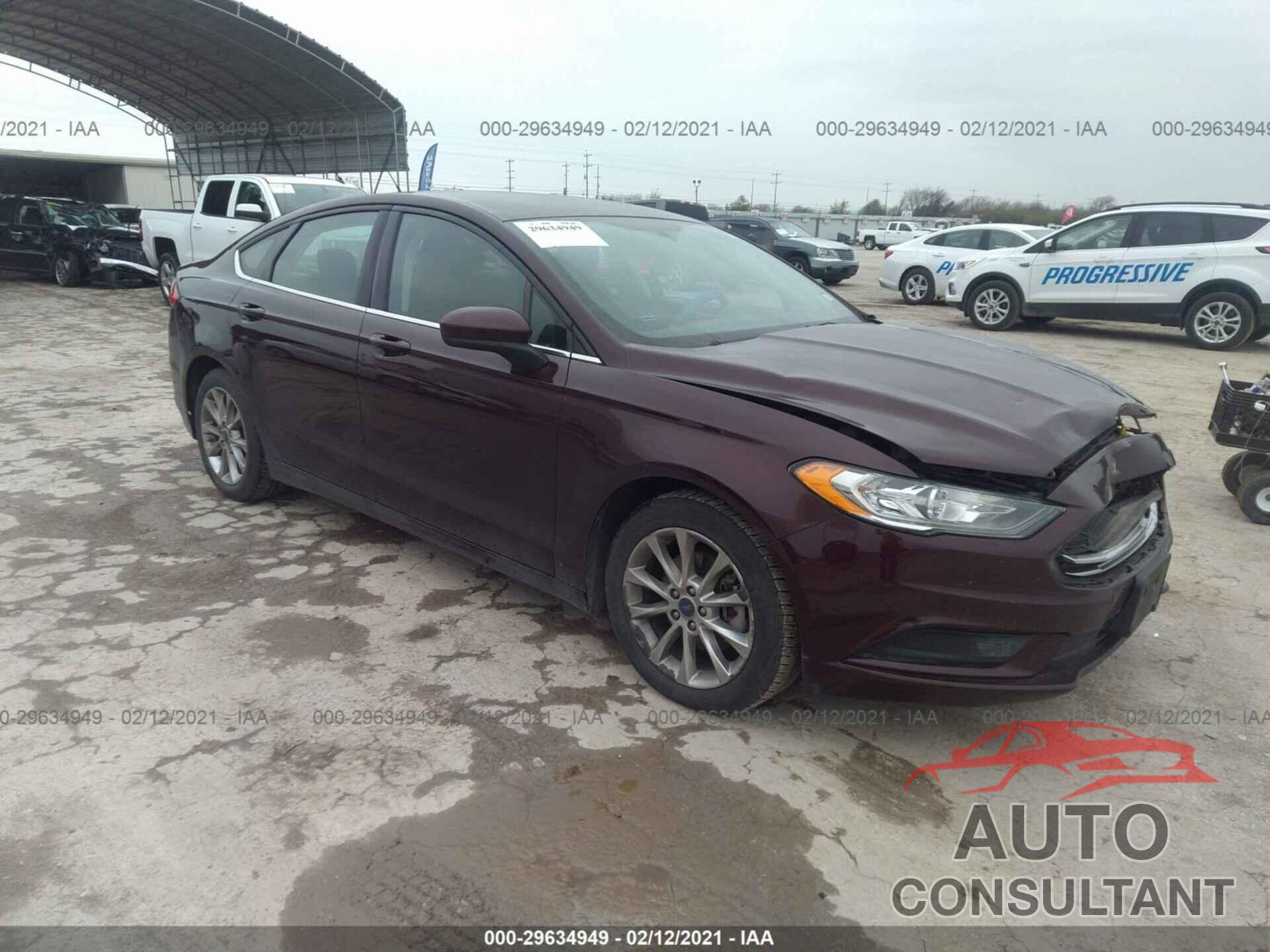 FORD FUSION 2017 - 3FA6P0HD2HR178846